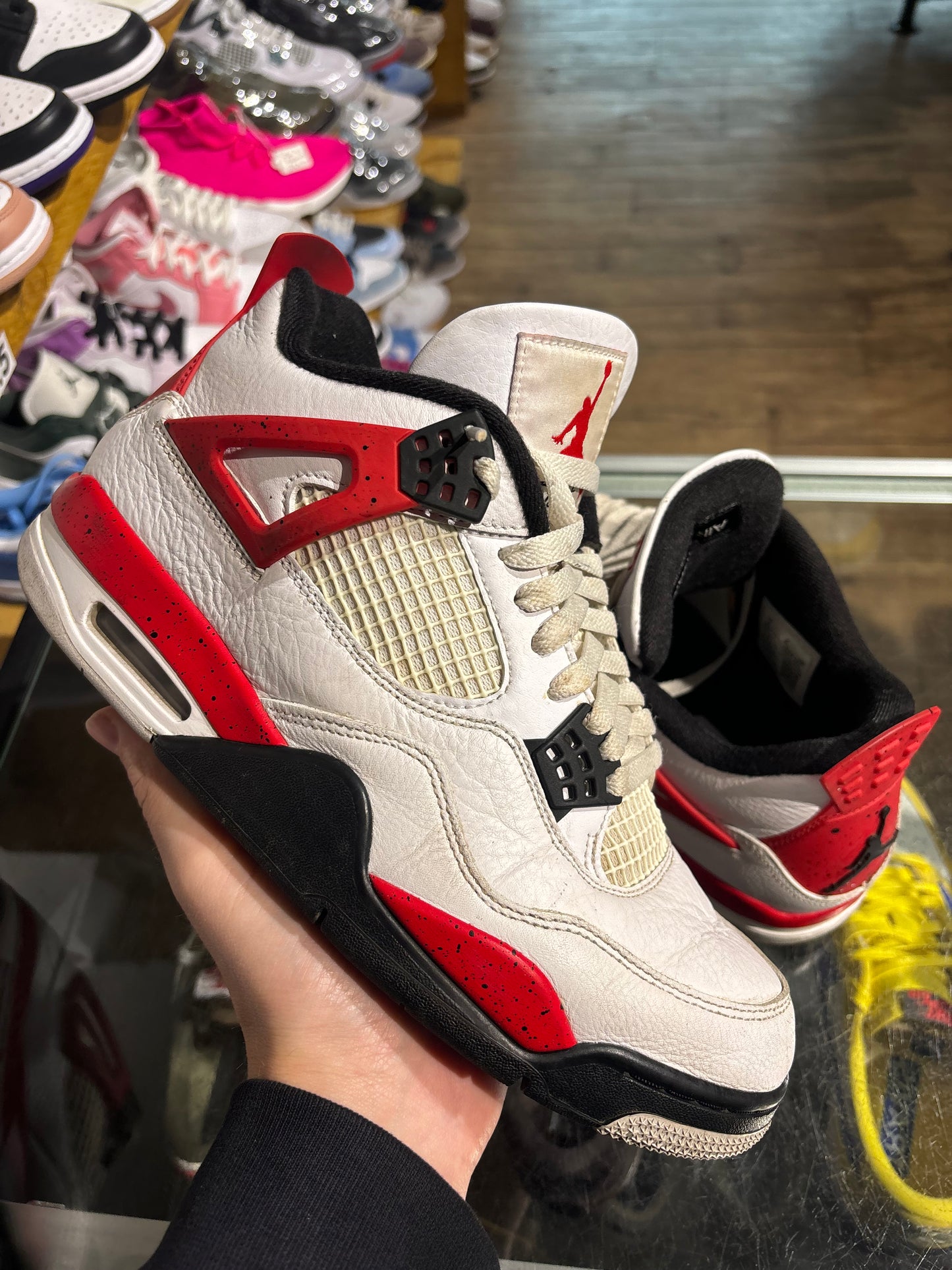 Air Jordan 4 Red Cement UK 8 USED
