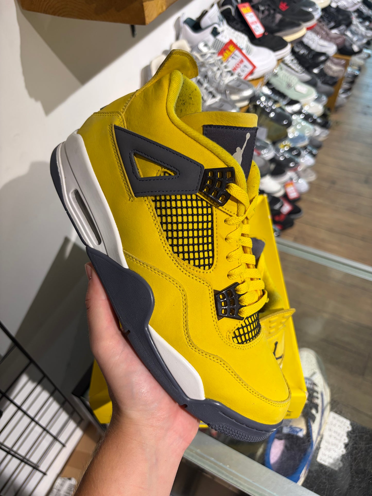 Jordan 4 Lightning UK 10 #228