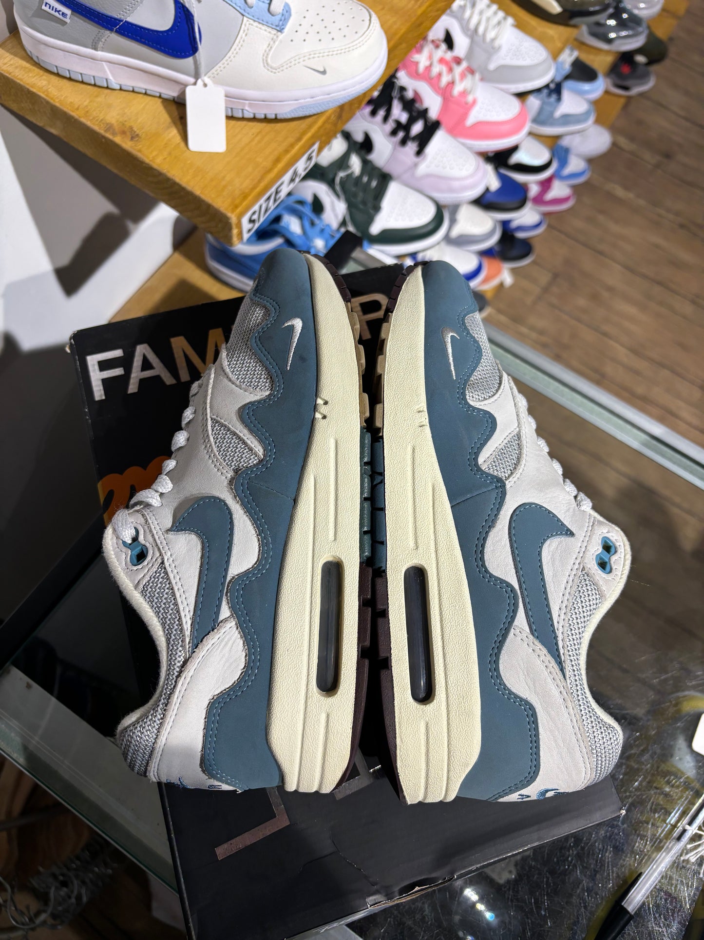 Air Max 1 Patta Aqua UK 6