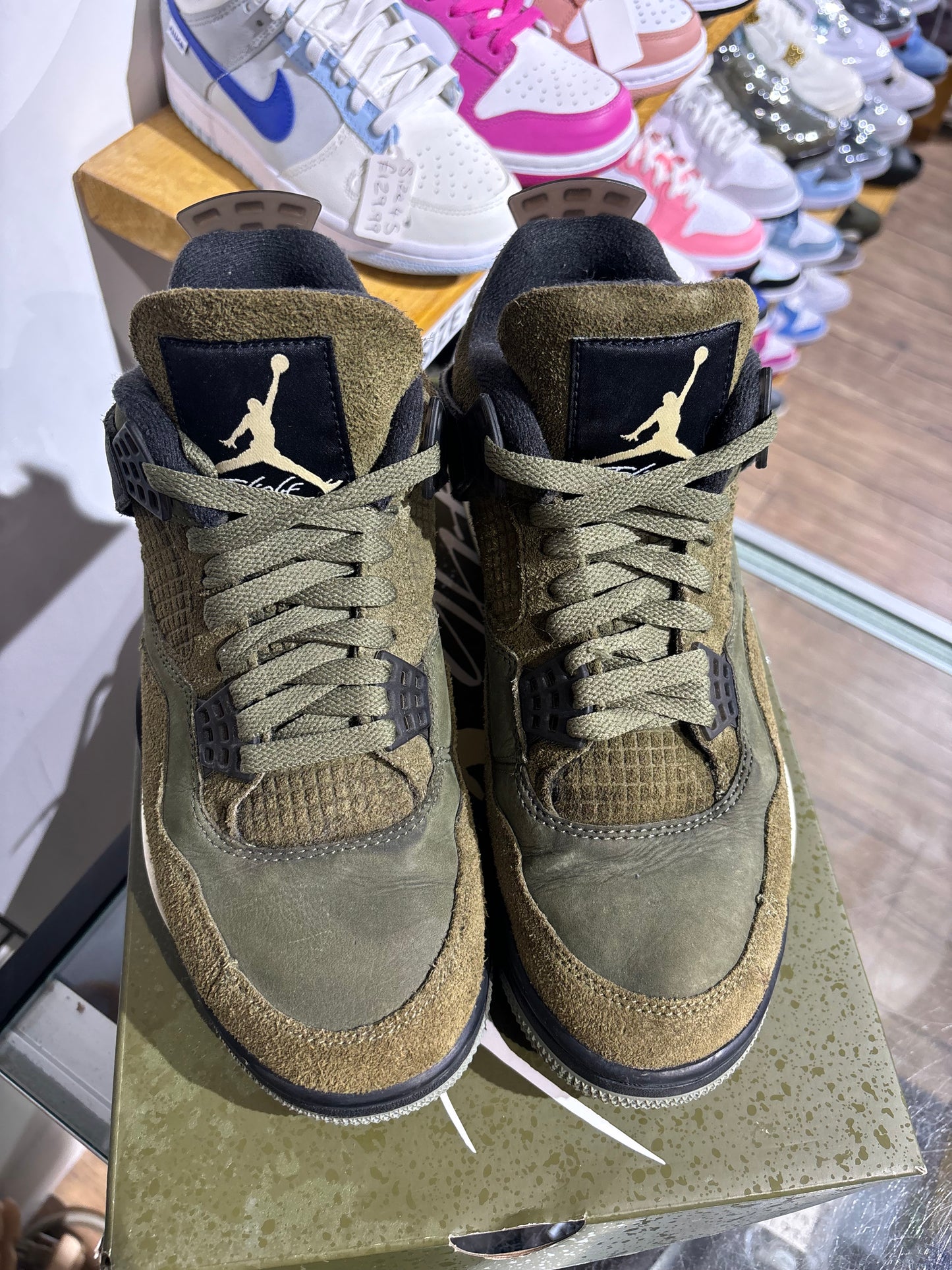 Jordan 4 Olive Craft UK 7