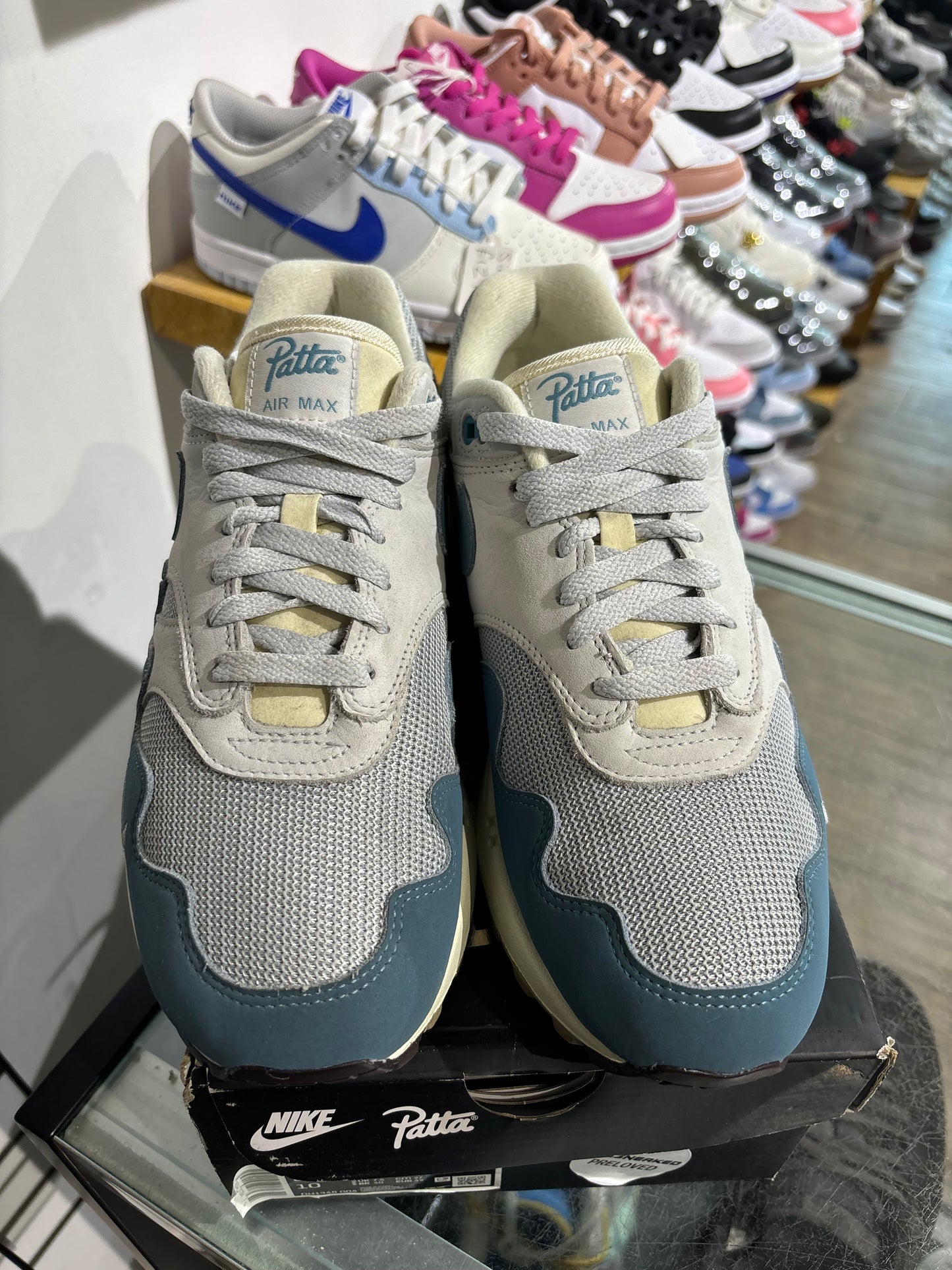 Air Max 1 Patta Aqua UK 7.5