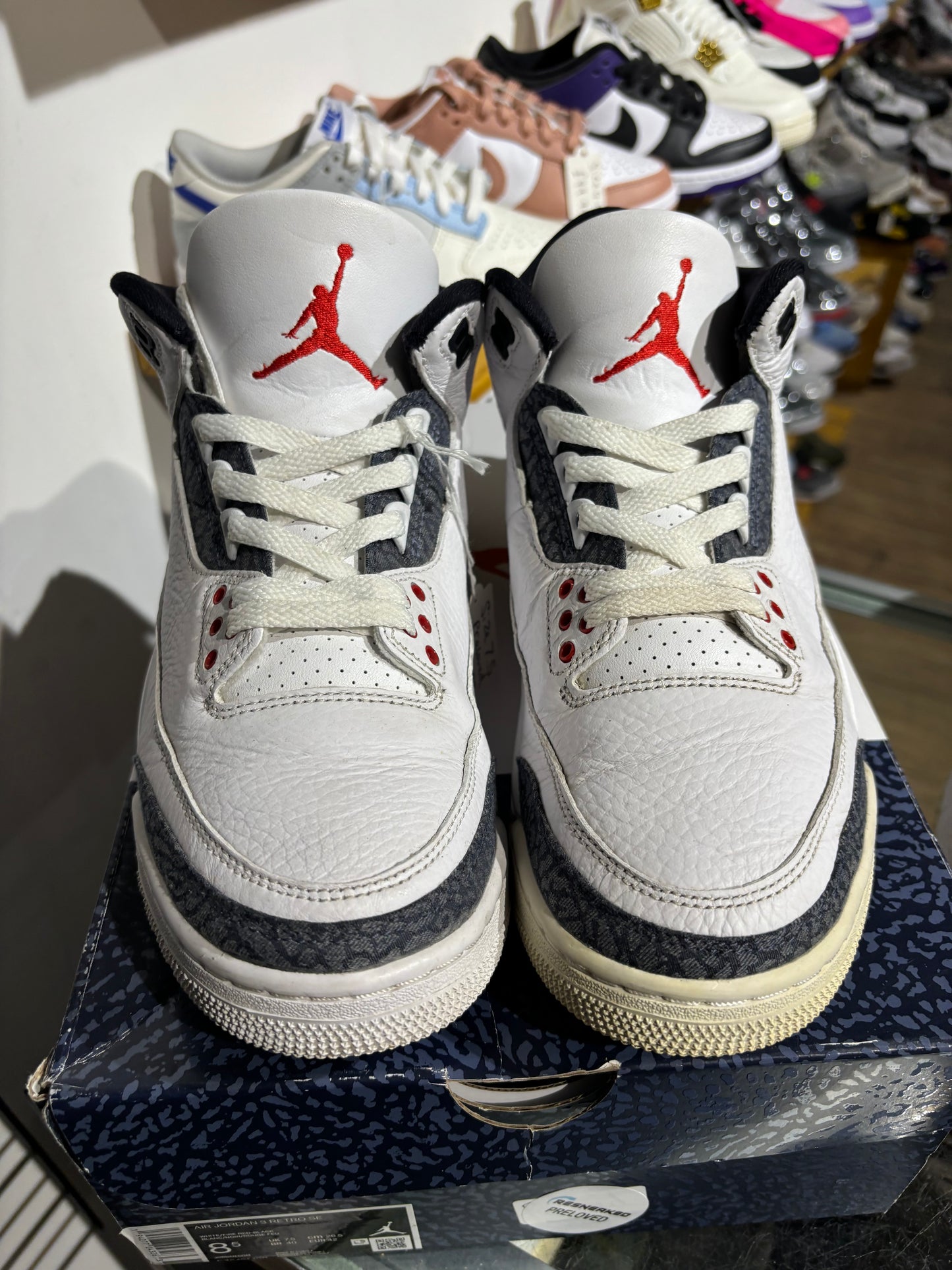 Air Jordan 3 Retro Japanese Denim UK 7.5