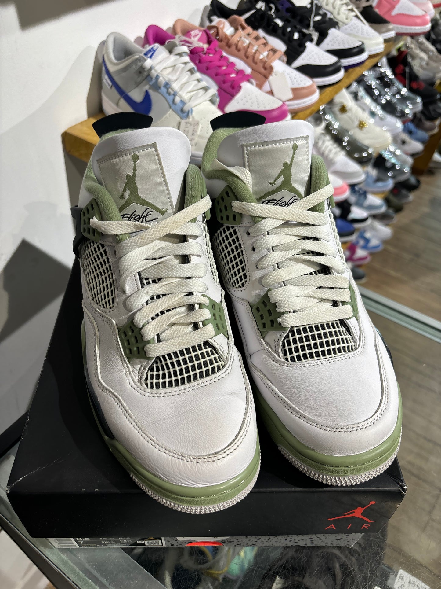 Jordan 4 Seafoam UK 6