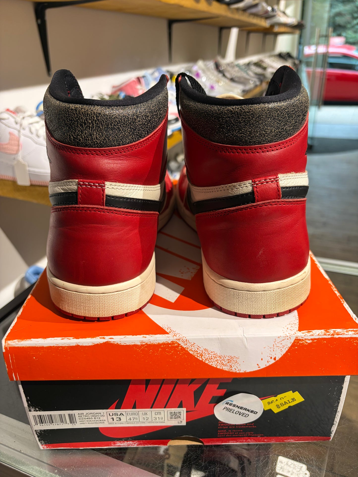 Air Jordan 1 High Lost and Found UK 12