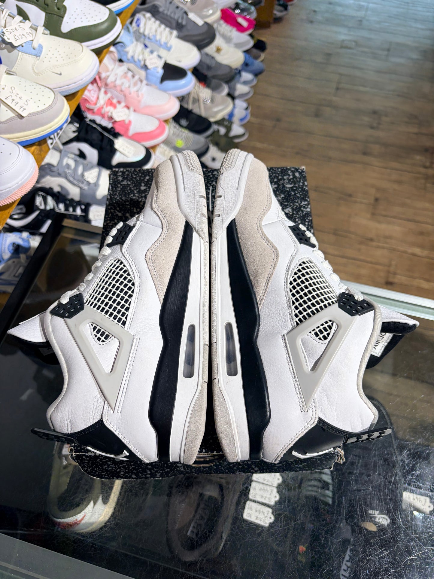 Air Jordan 4 Military Black UK 8 (A)