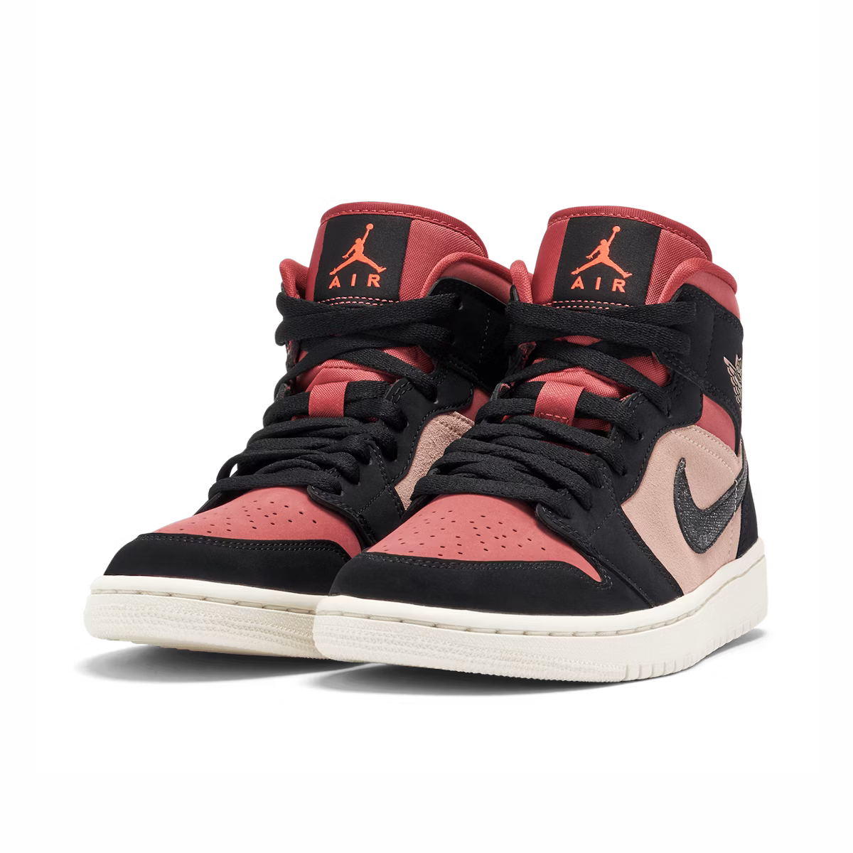 Air Jordan 1 Mid Burgundy Dusty Pink (W)