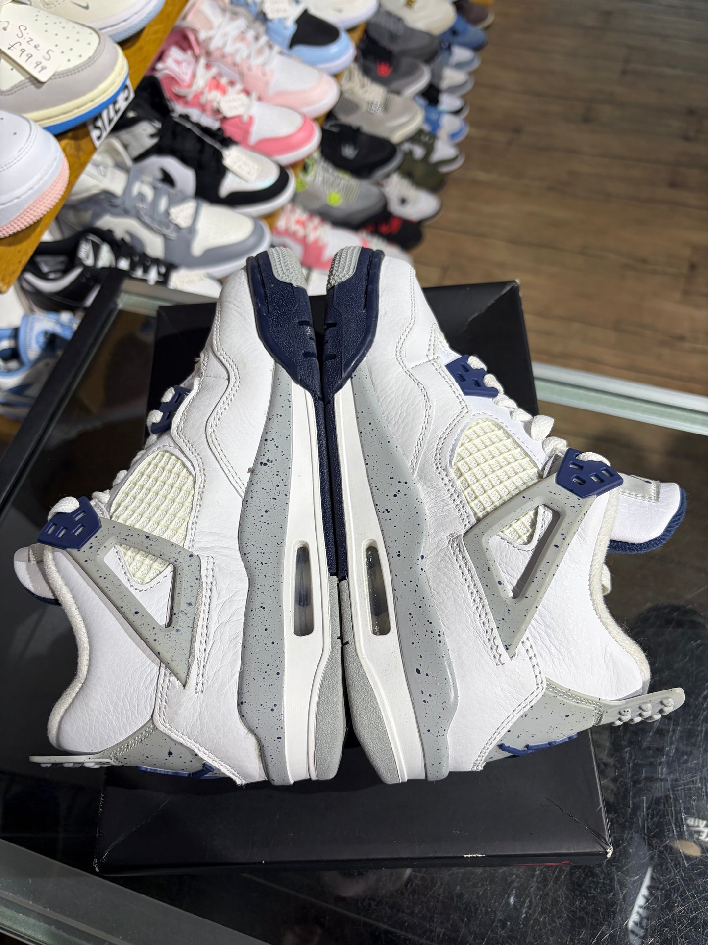 Nike Air Jordan 4 Midnight GS UK 3