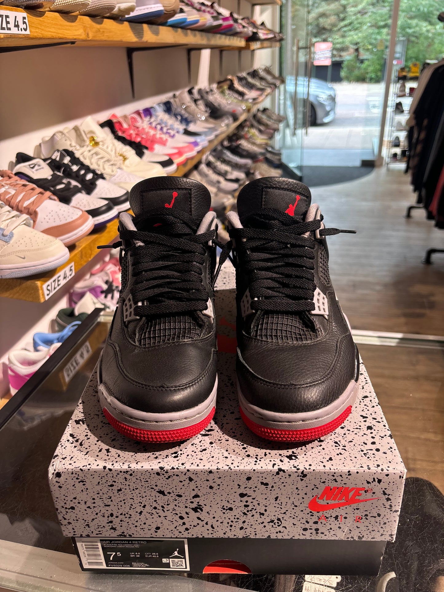 Jordan 4 Bred UK 6.5