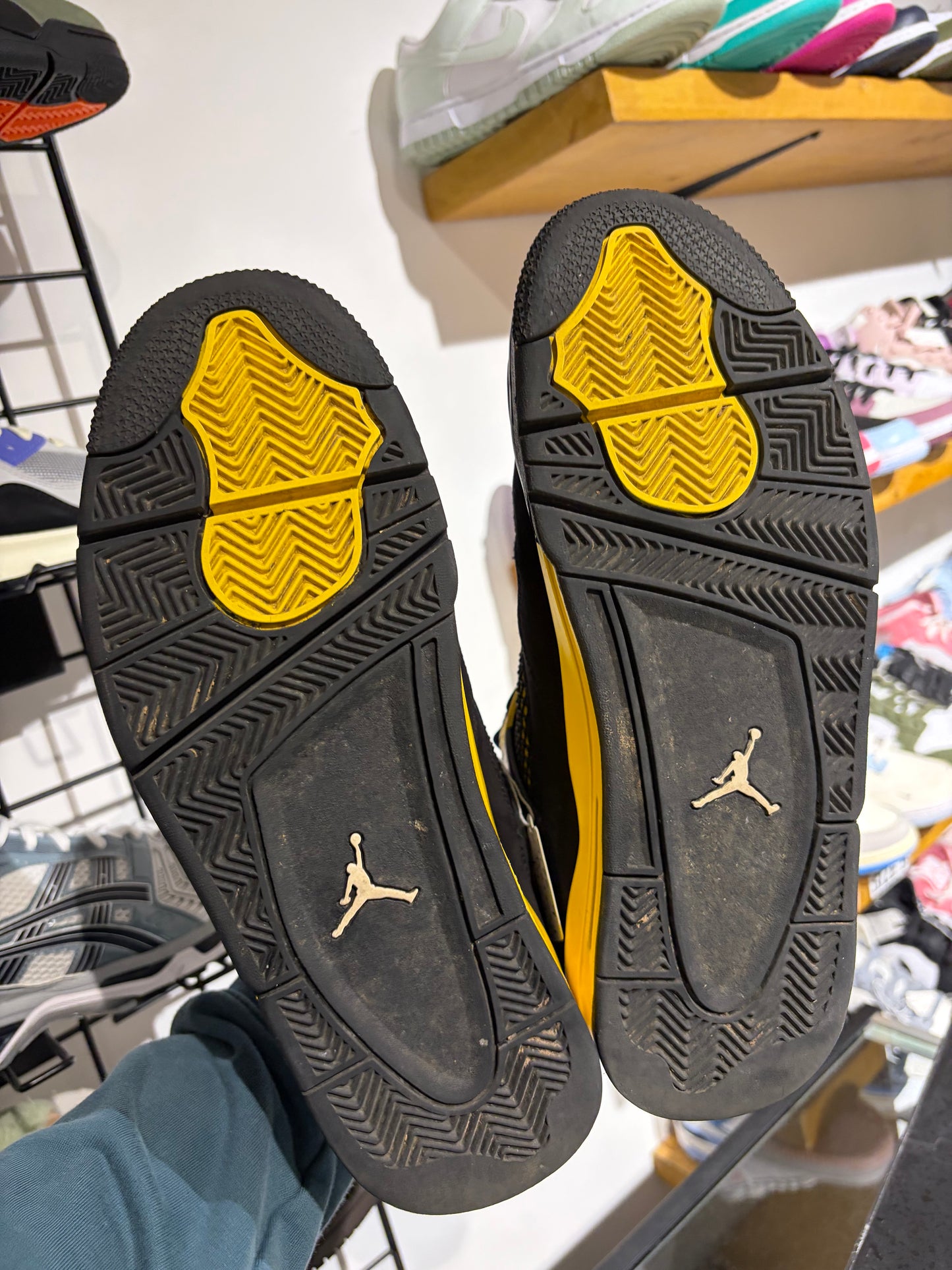 Air Jordan 4 Yellow Thunder UK 9