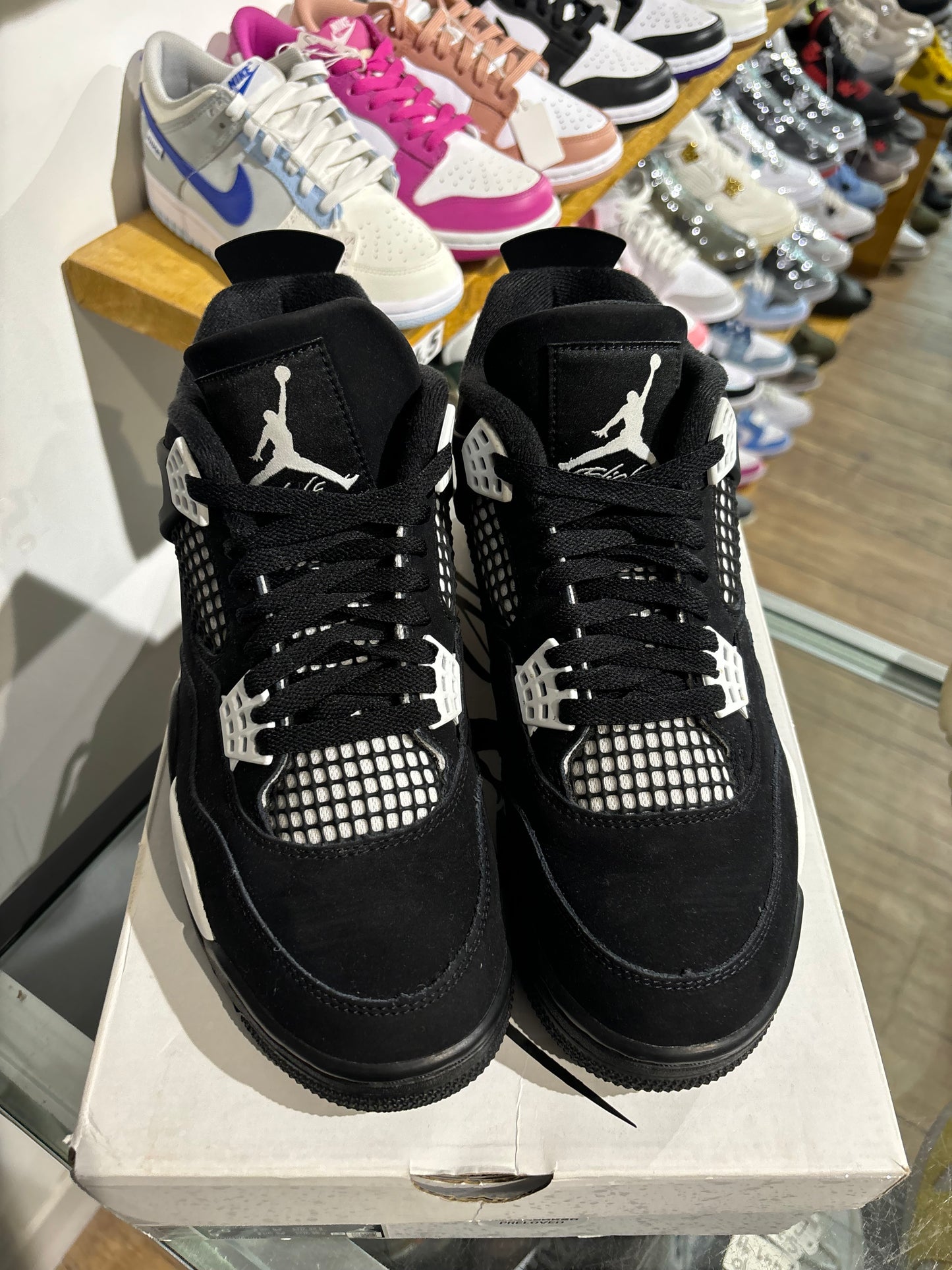 Jordan 4 White Thunder UK 6.5