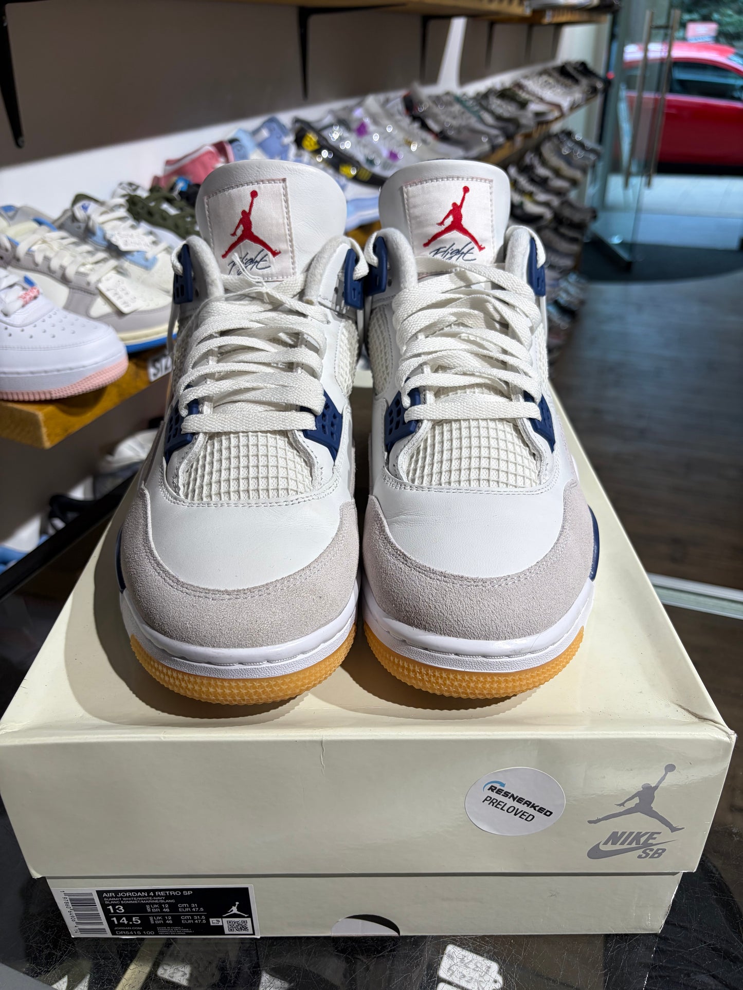 Air Jordan 4 SB Navy UK 12