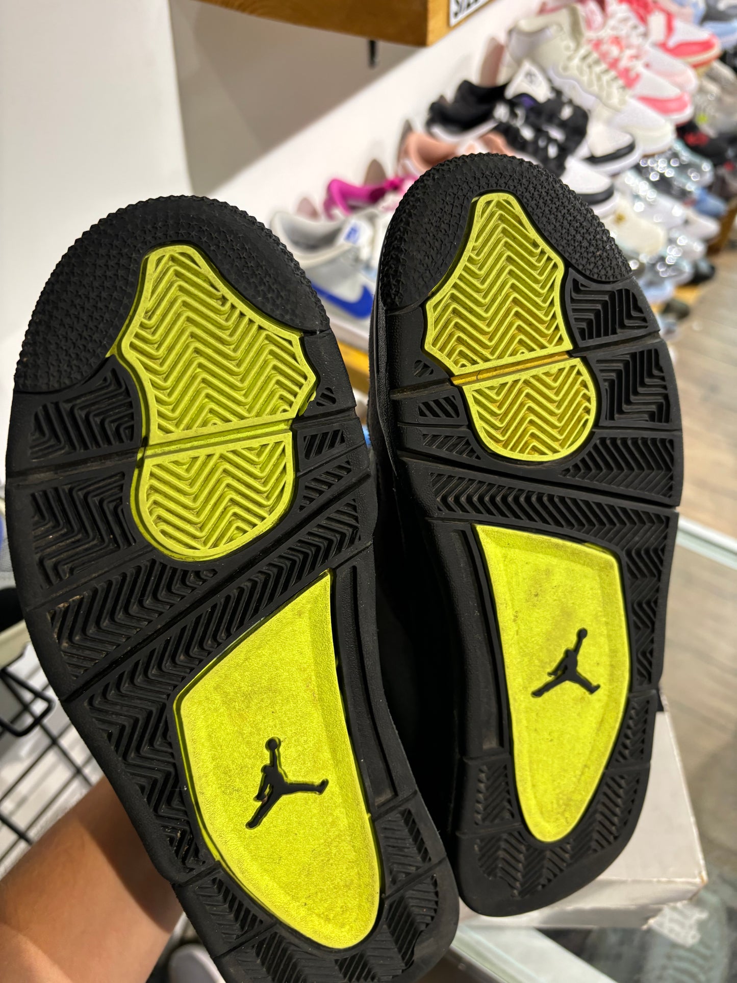 Jordan 4 Neon UK 7.5