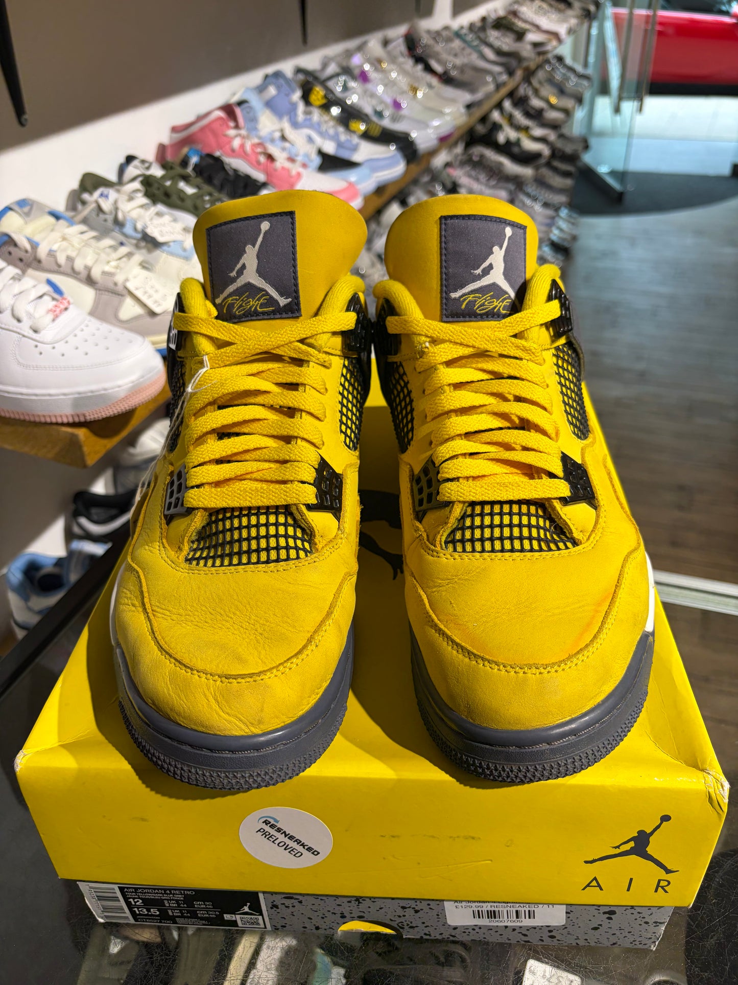 Air Jordan 4 Lightning UK 11