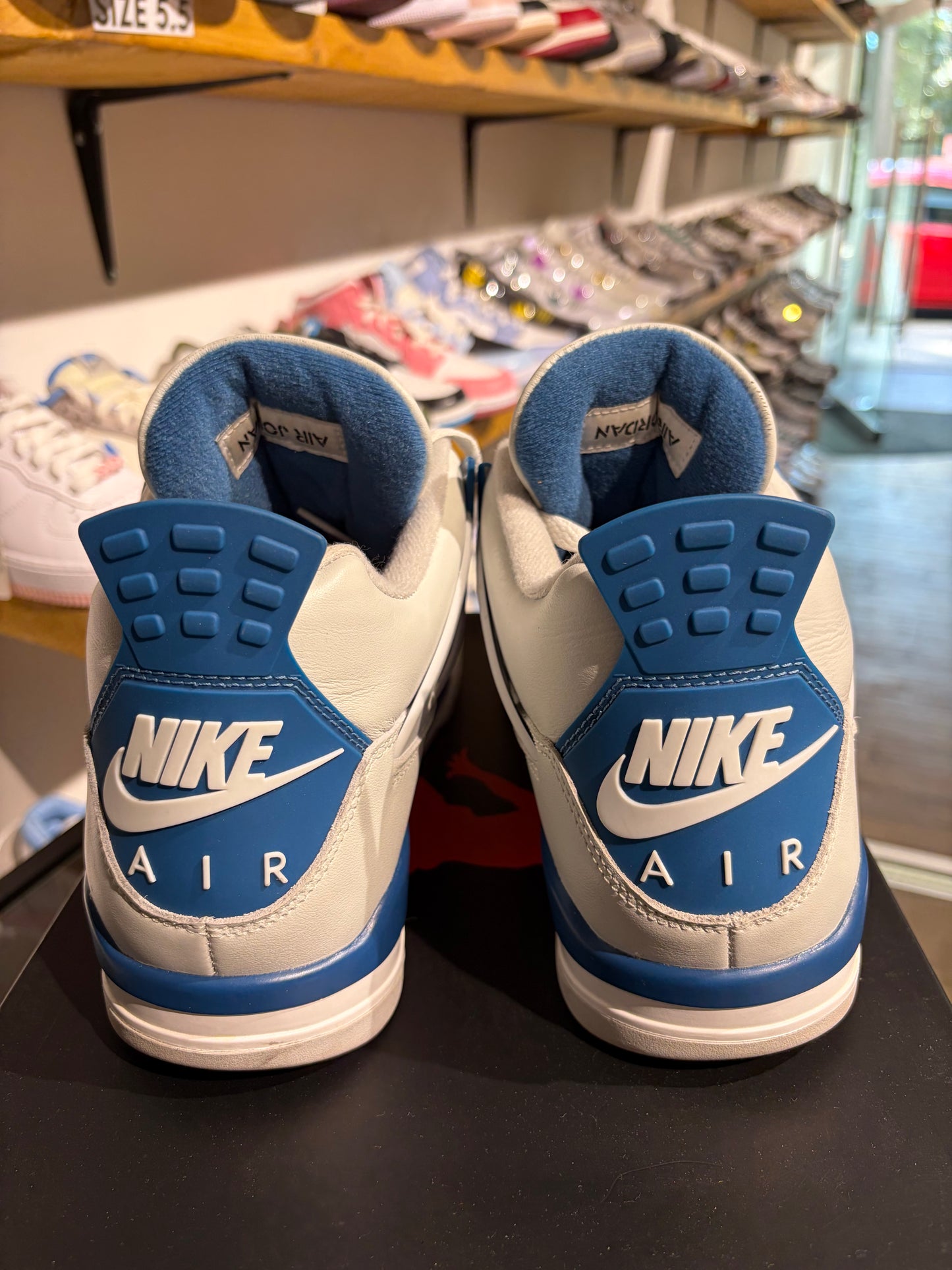 Jordan 4 Military Blue UK 10