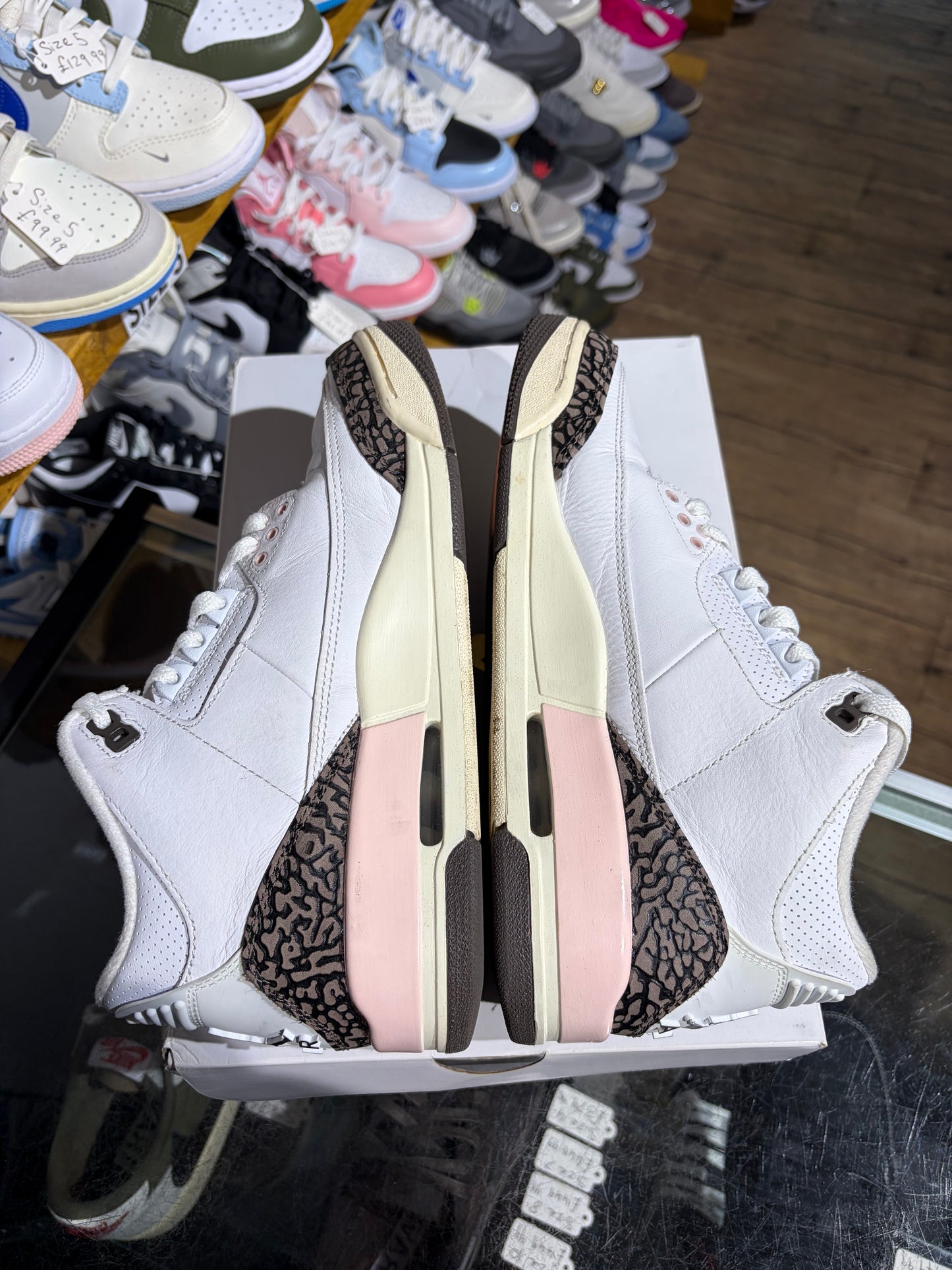 Air Jordan 3 Retro Dark Mocha Neapolitan (W) UK 7