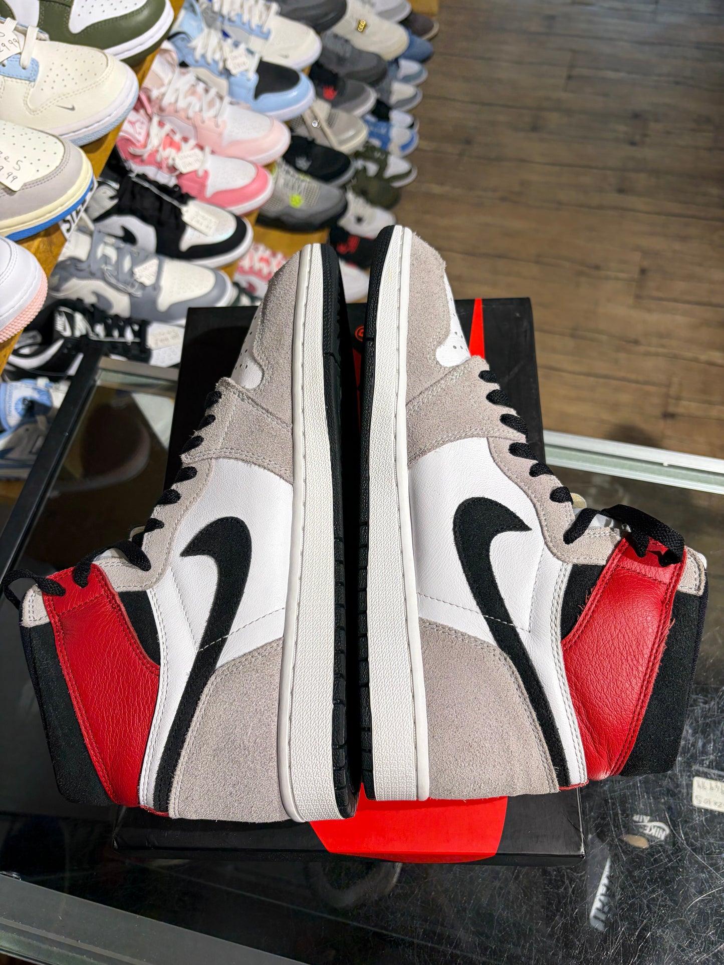 Jordan 1 High Light Smoke Grey UK 10
