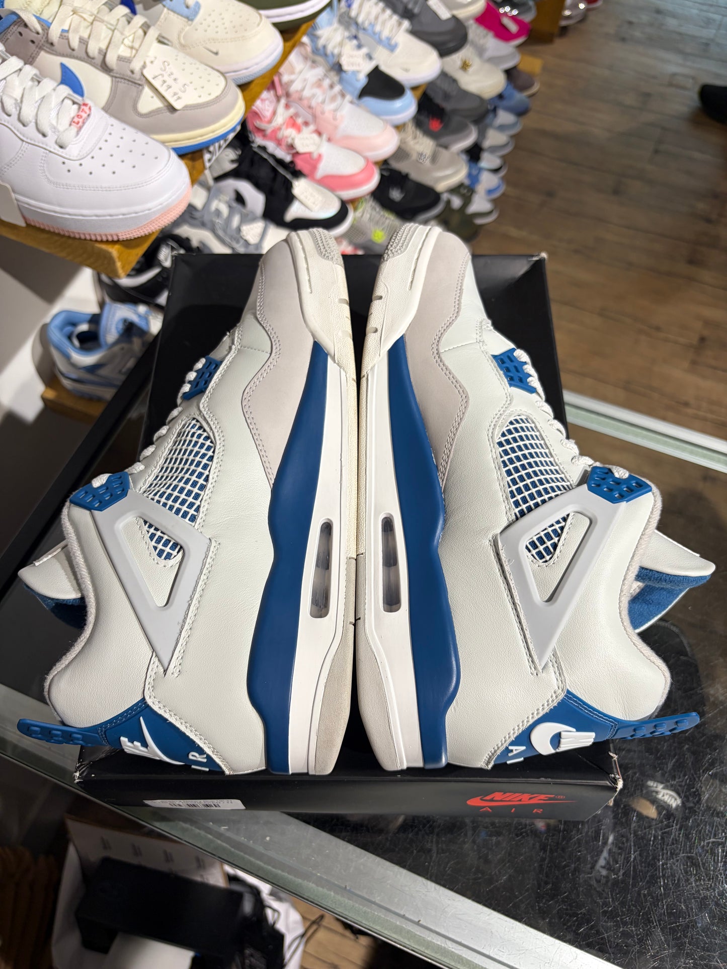 Air Jordan 4 Military Blue UK 11