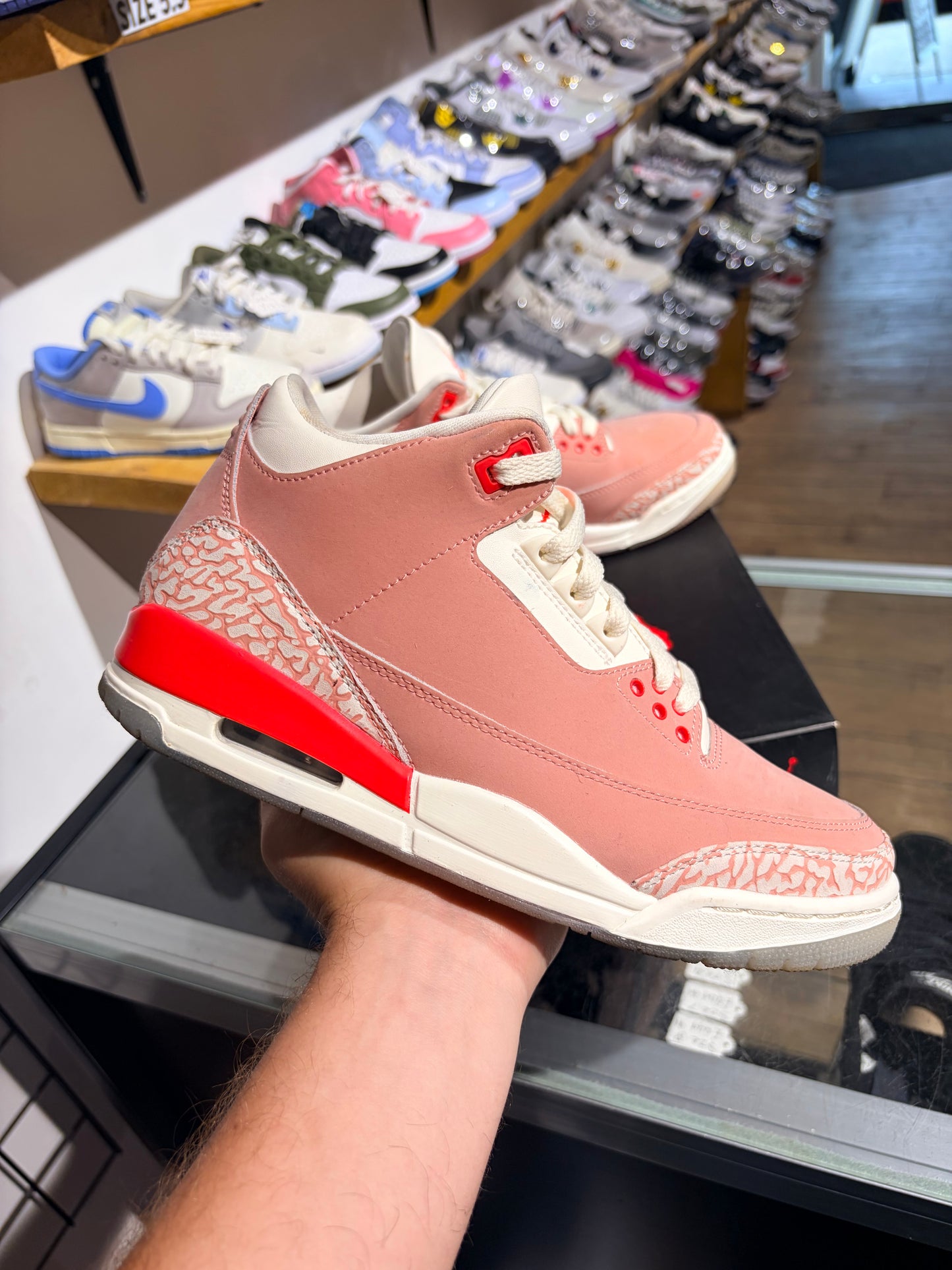Jordan 3 Rust Pink UK 6.5 (W)