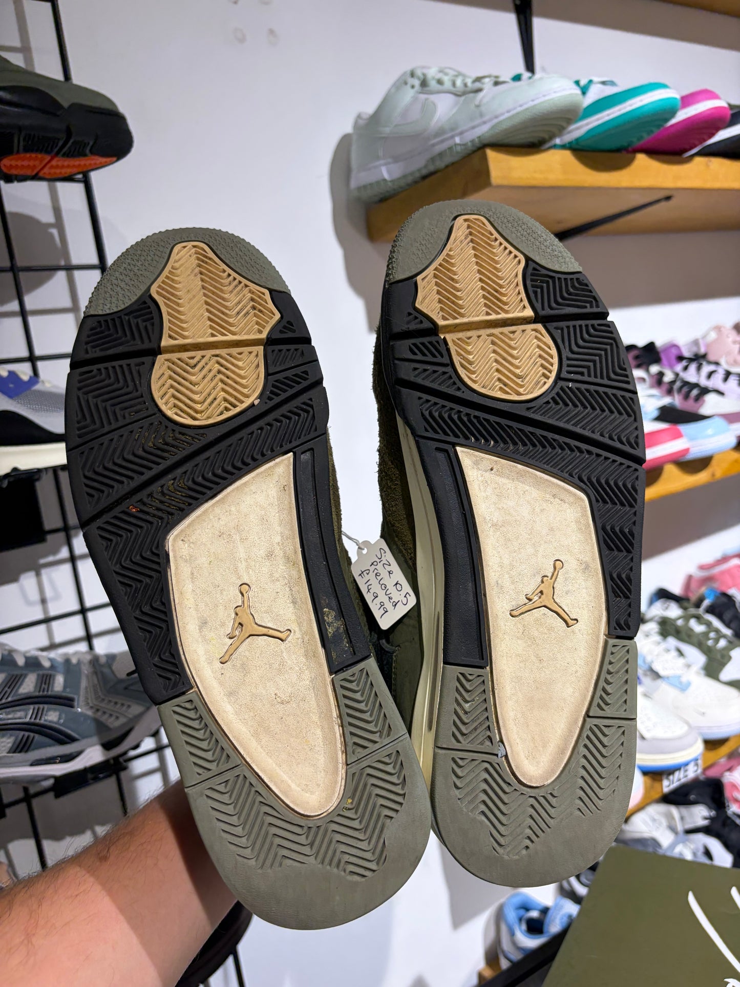 Air Jordan 4 Olive Craft UK 10.5