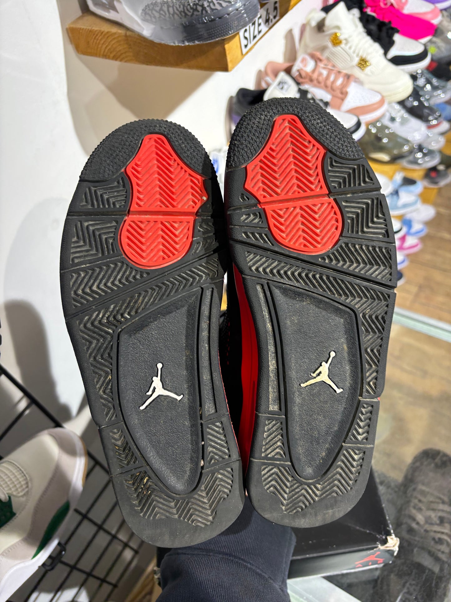 Jordan 4 Red Thunder UK 6 (GS)