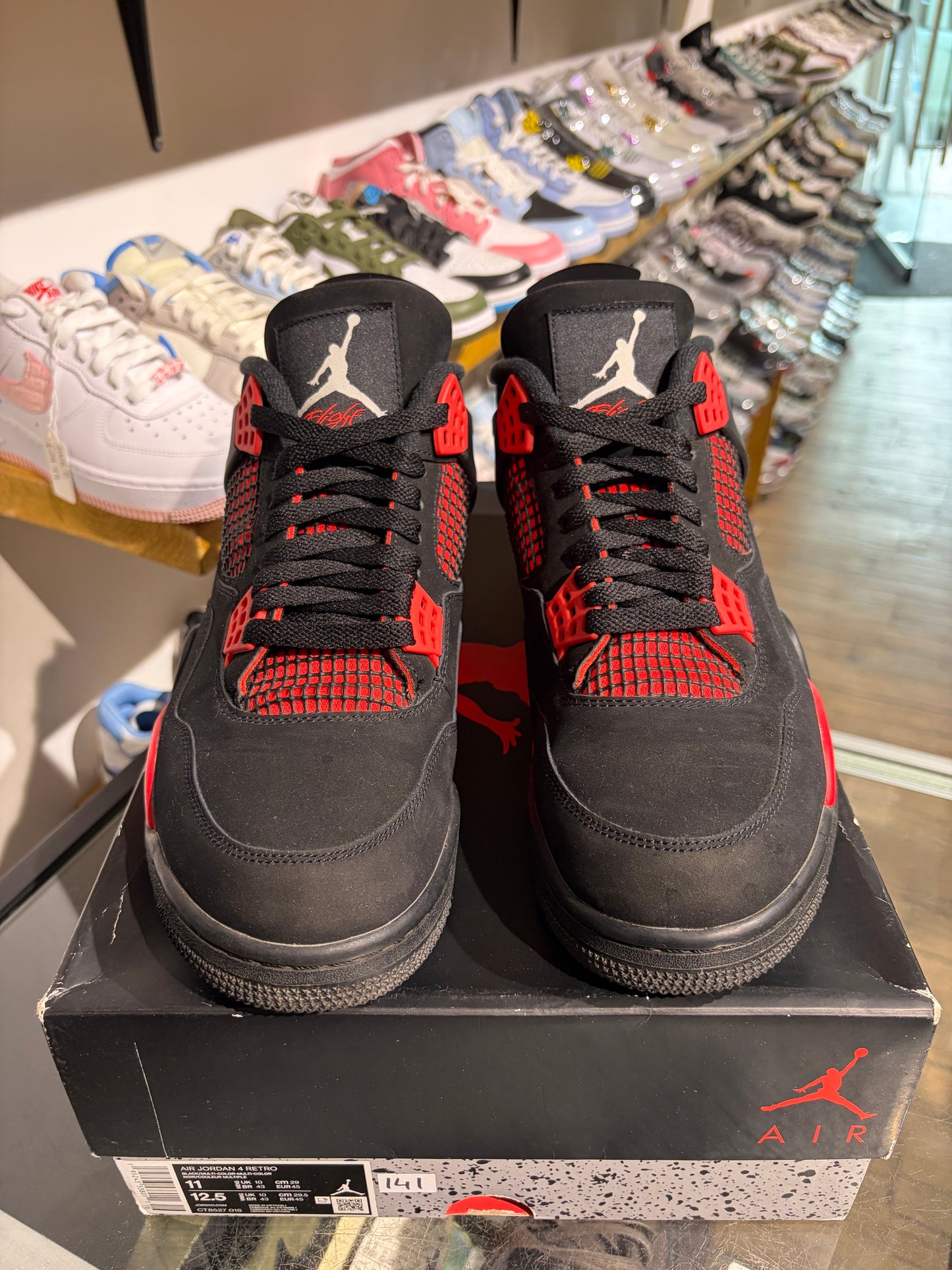 Air Jordan 4 Red Thunder UK 10