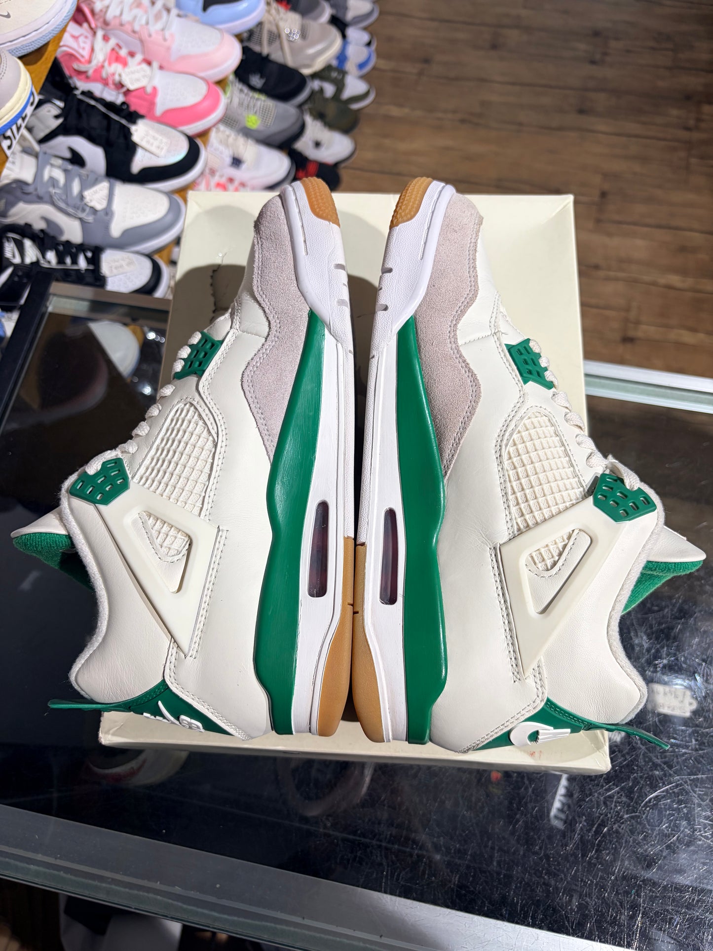 Air Jordan 4 SB Pine Green UK 8.5