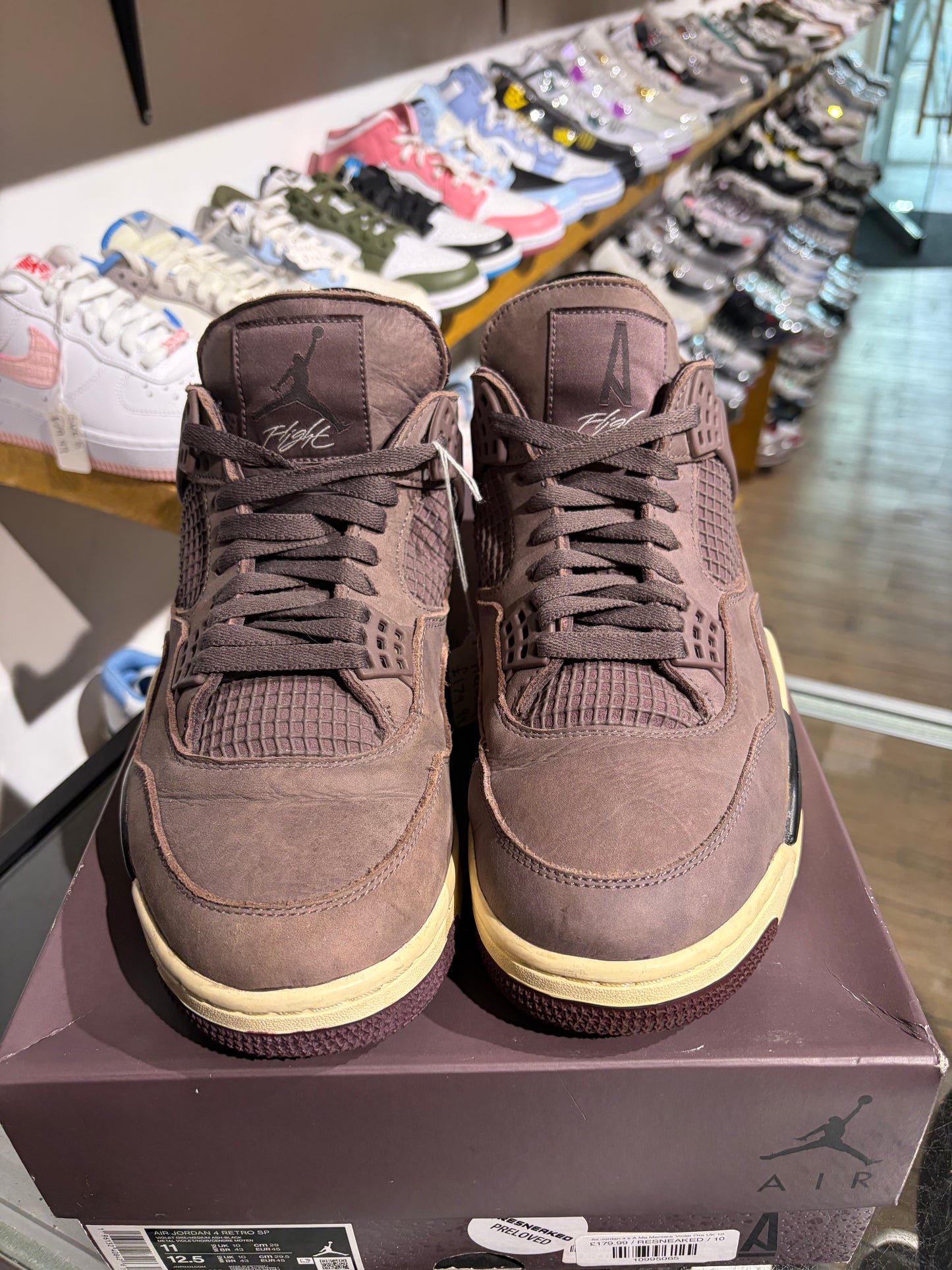 Air Jordan 4 x A Ma Maniere Violet Ore UK 10