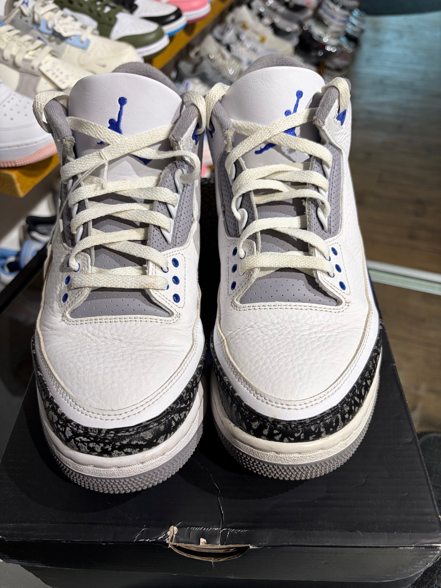 Air Jordan 3 Racer Blue UK 9