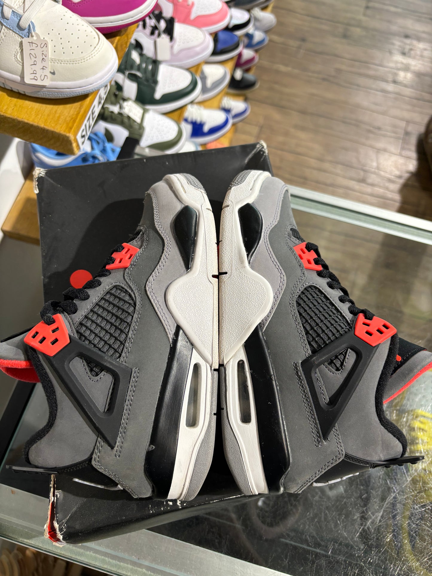 Jordan 4 Infrared UK 3 (GS)