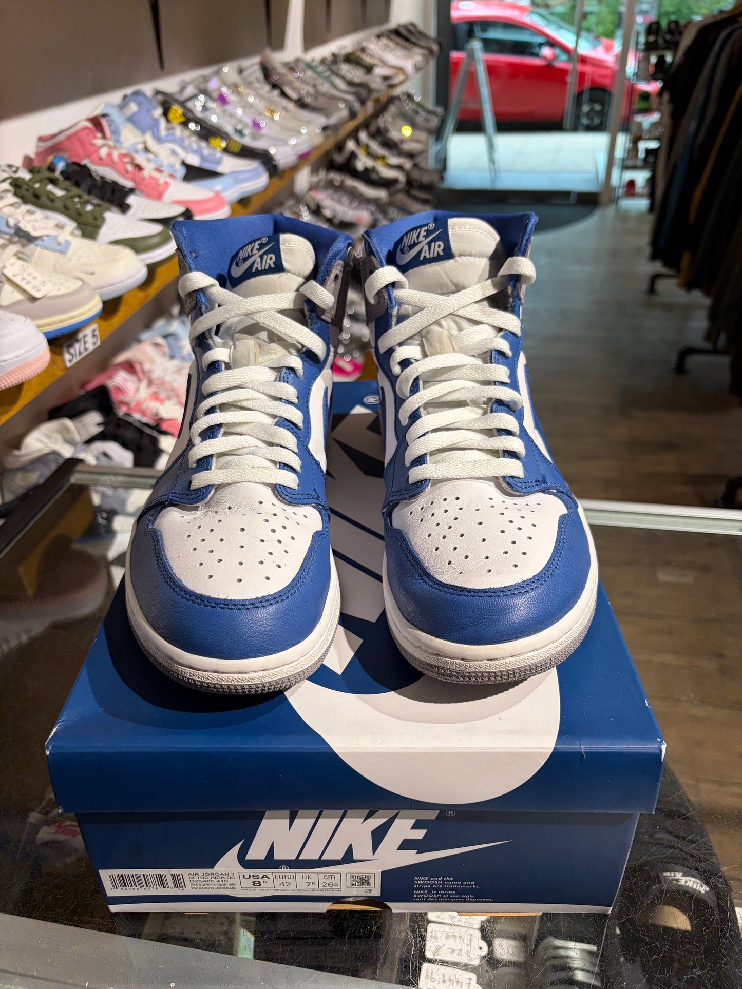 Jordan 1 High True Blue UK 7.5