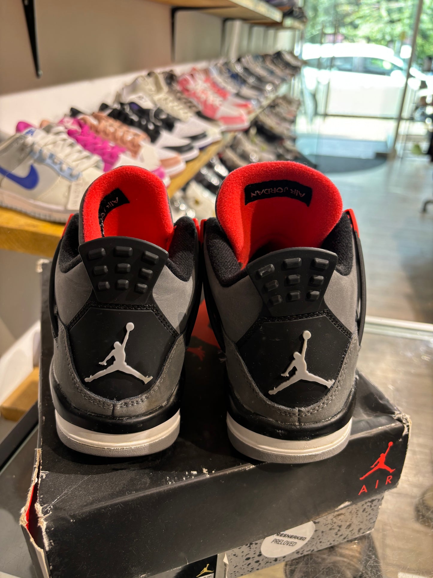Jordan 4 Infrared UK 3 (GS)