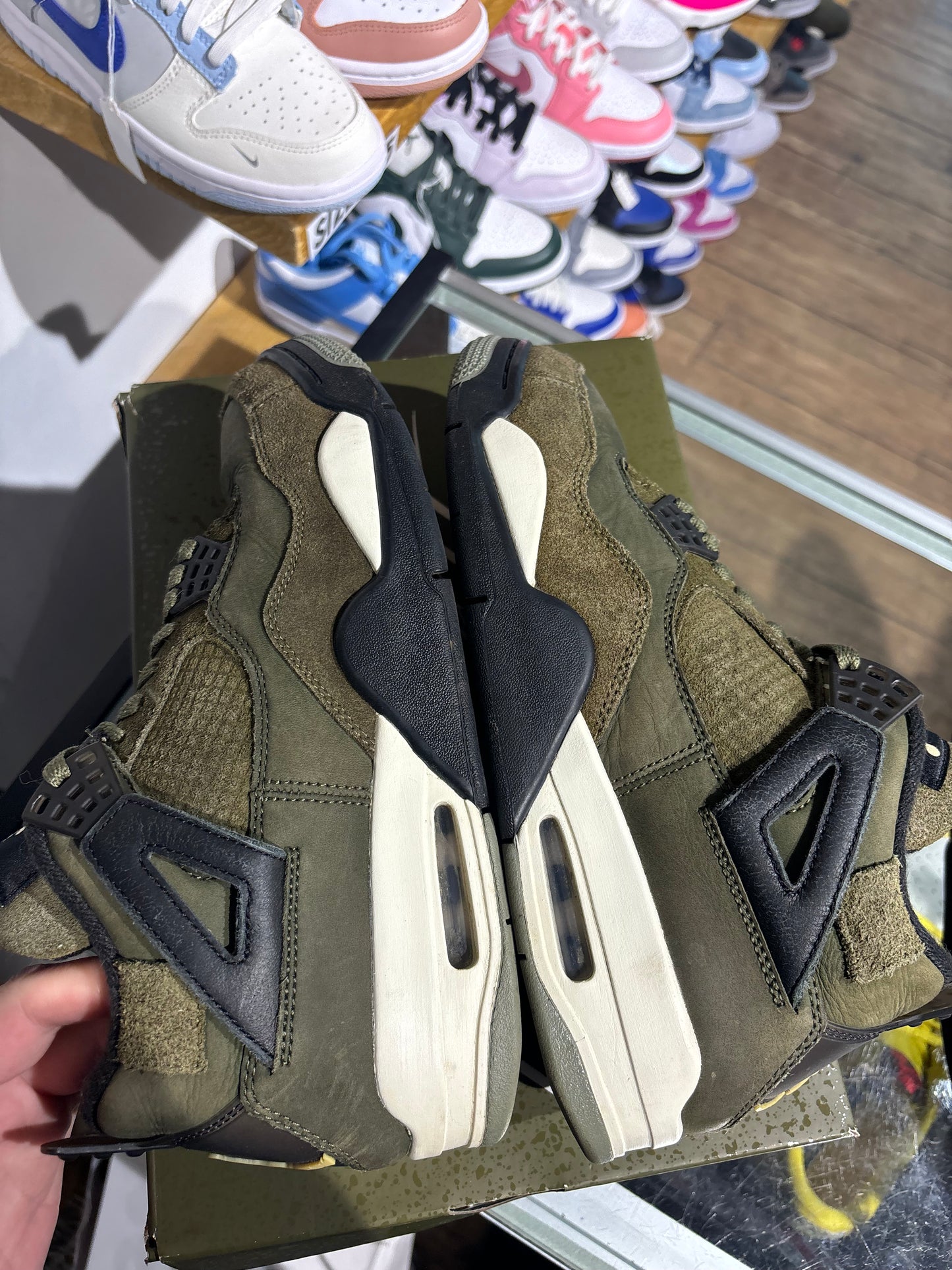 Air Jordan 4 SE Craft Olive UK 8