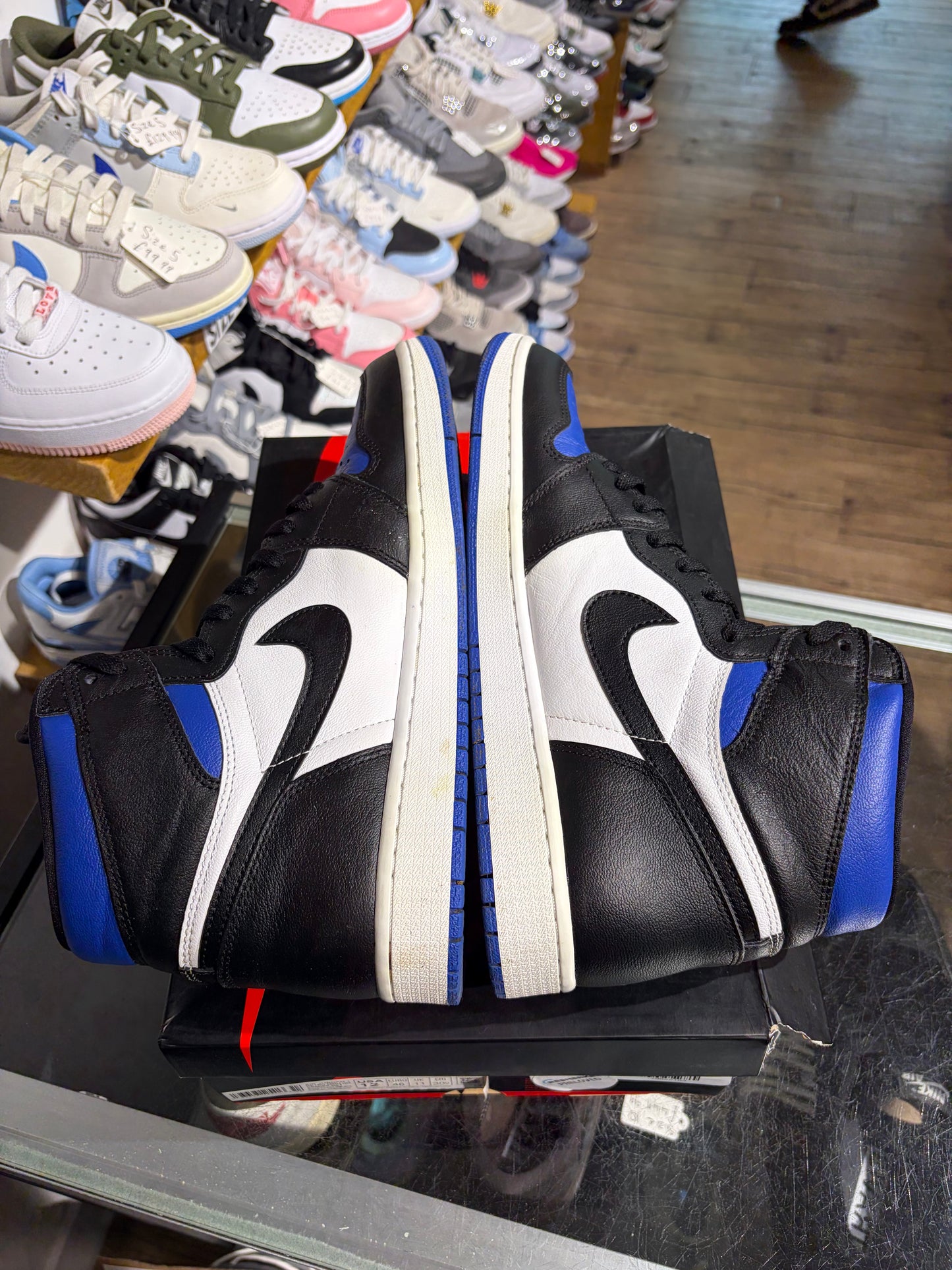 Air Jordan 1 High Retro Royal Toe UK 11