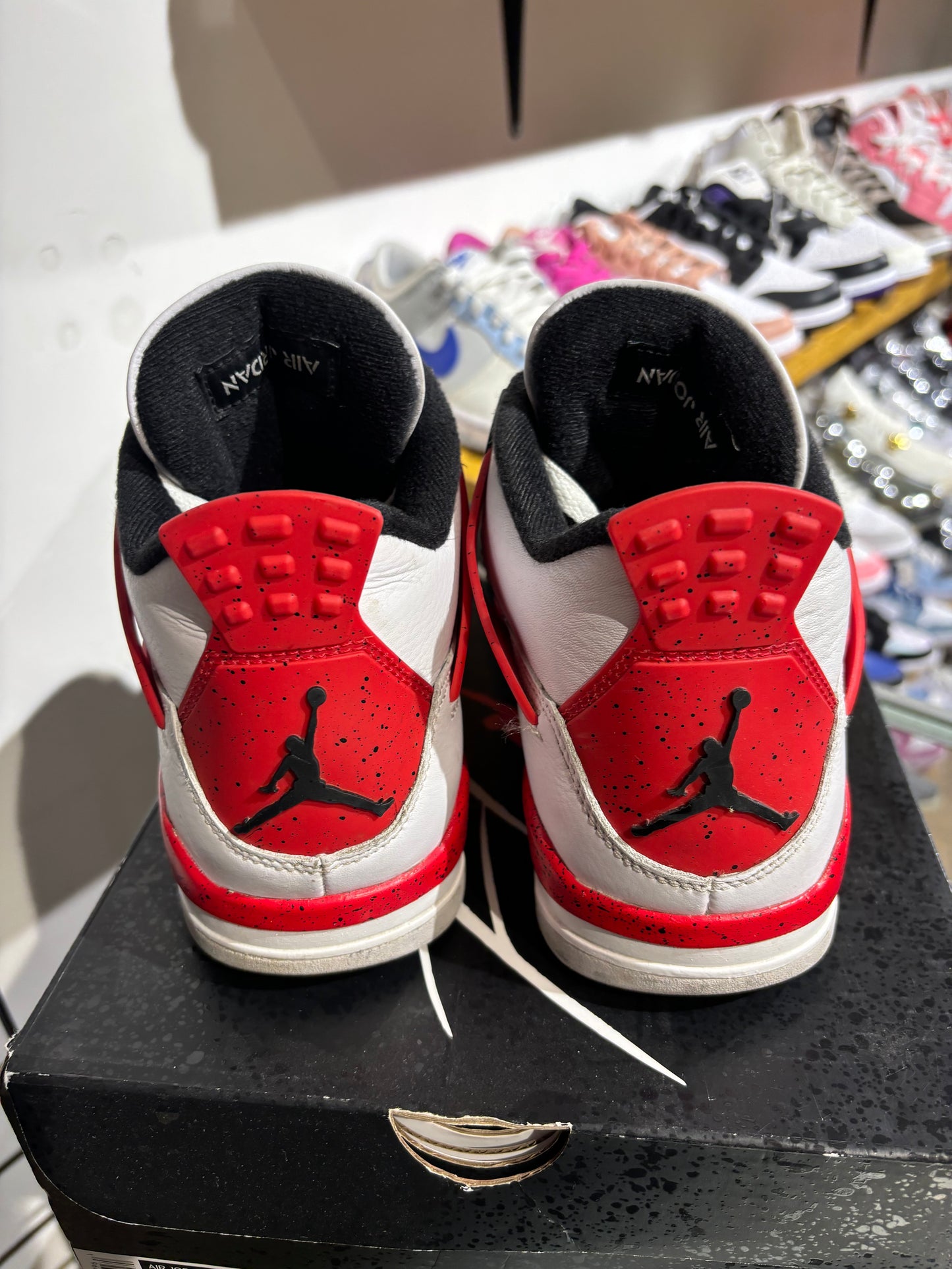 Jordan 4 Red Cement UK 7
