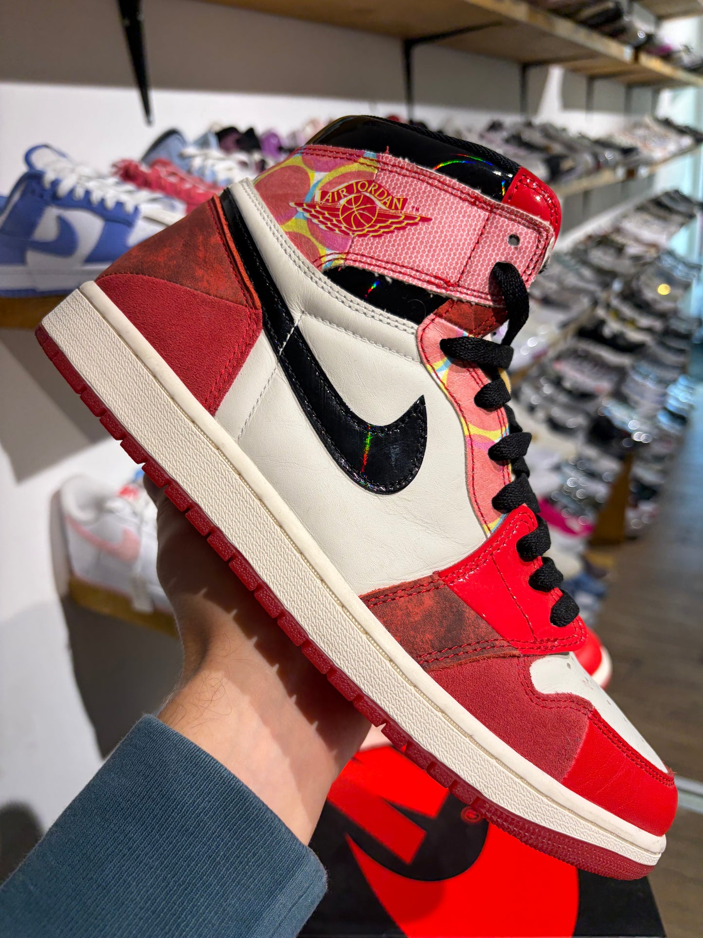 Air Jordan 1 High x Spider-Man Across the Spider-verse UK 10