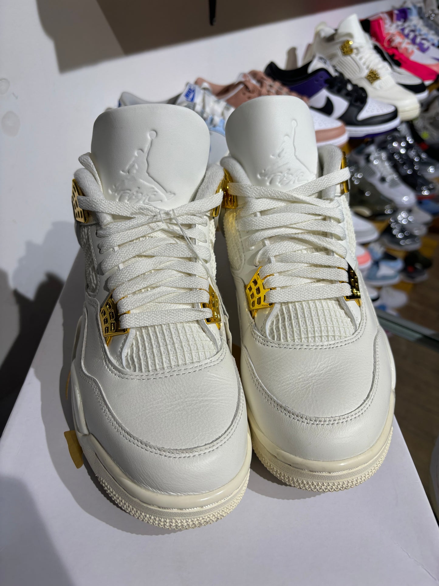 Air Jordan 4 Metallic Gold (W) UK 7.5
