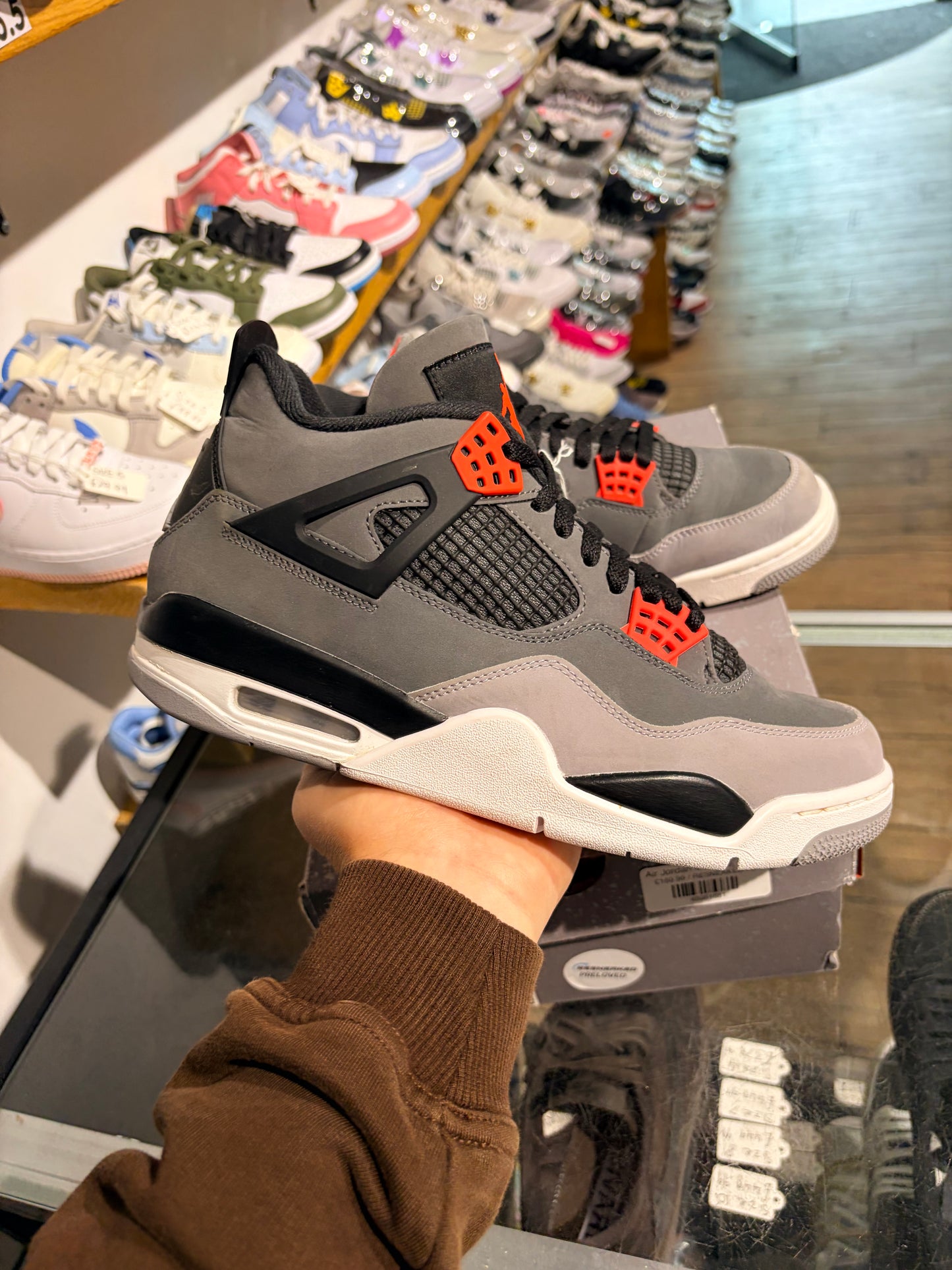Air Jordan 4 Infrared UK 8