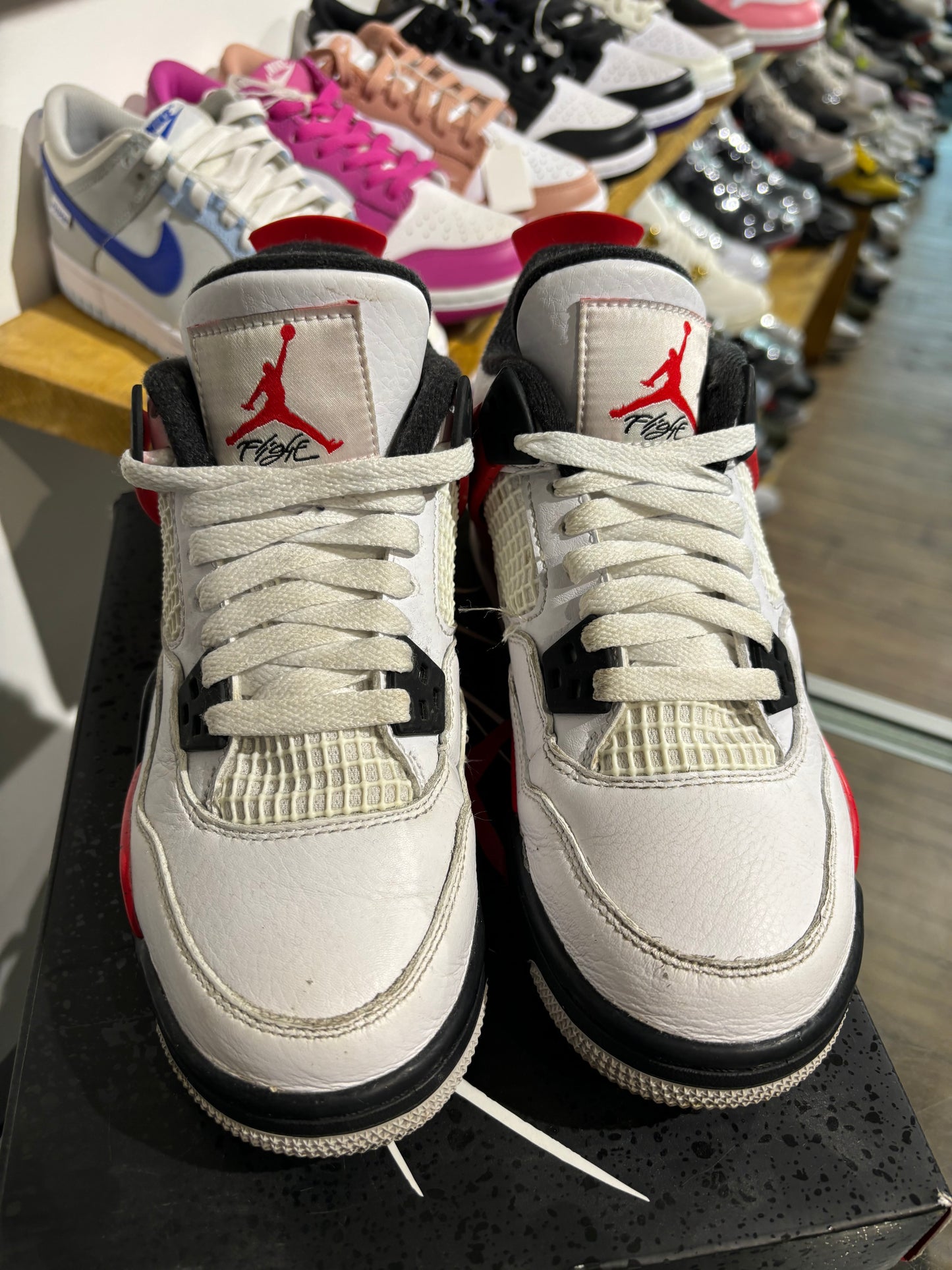 Jordan 4 Red Cement UK 3.5 (GS)