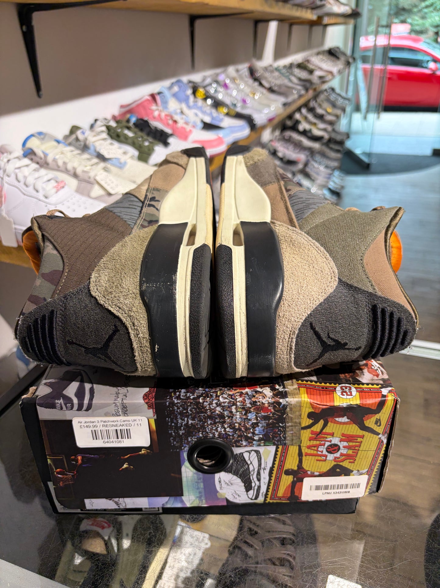 Air Jordan 3 Patchwork Camo UK 11