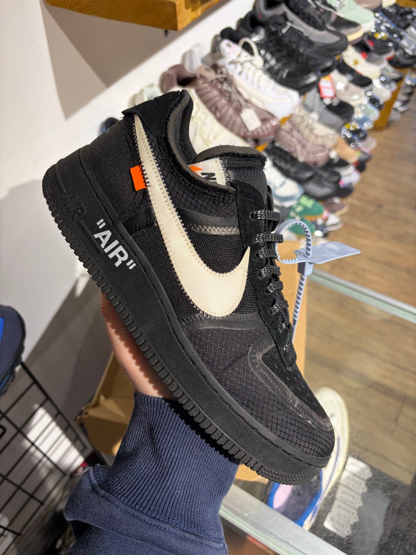 Nike AF1 x OW Black UK 9 #53