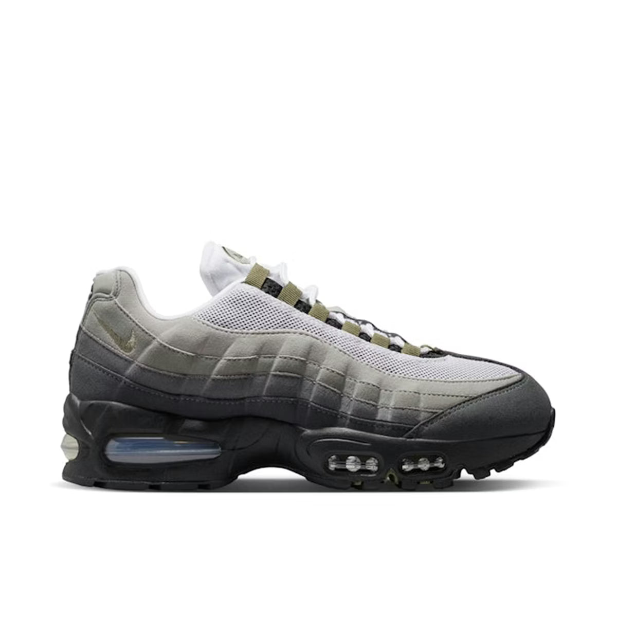 Nike Air Max 95 OG Big Bubble Black Medium Olive Womens