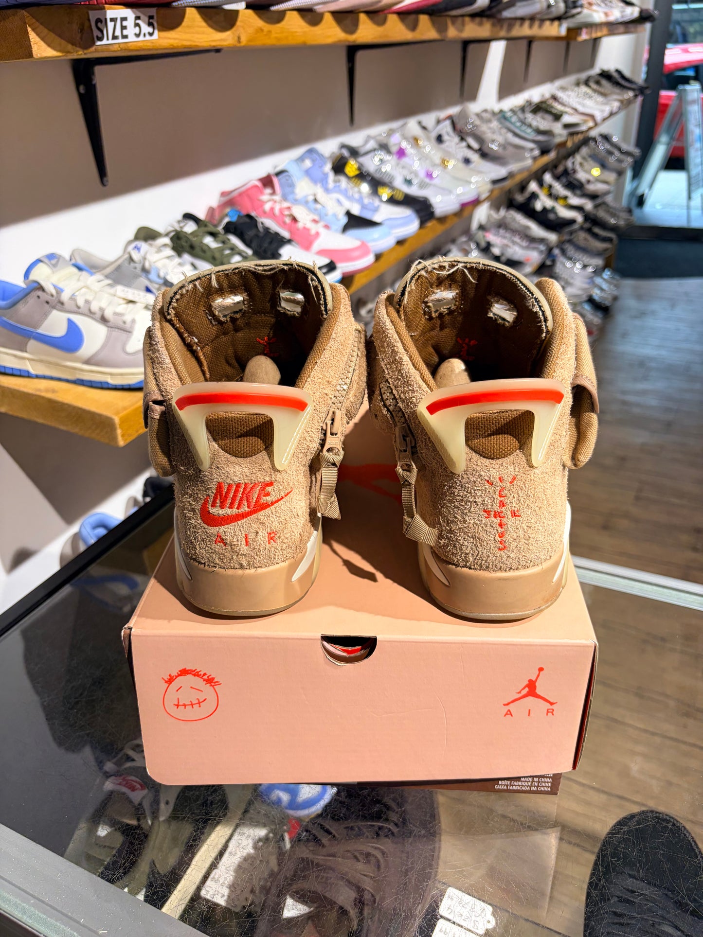 Jordan 6 British Khaki UK 7.5