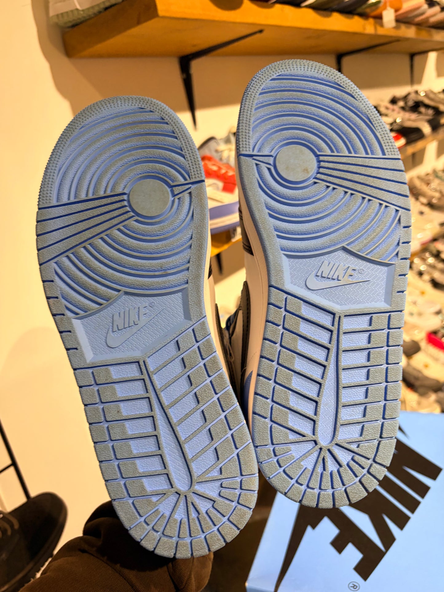 Air Jordan 1 High UNC Toe UK 8.5
