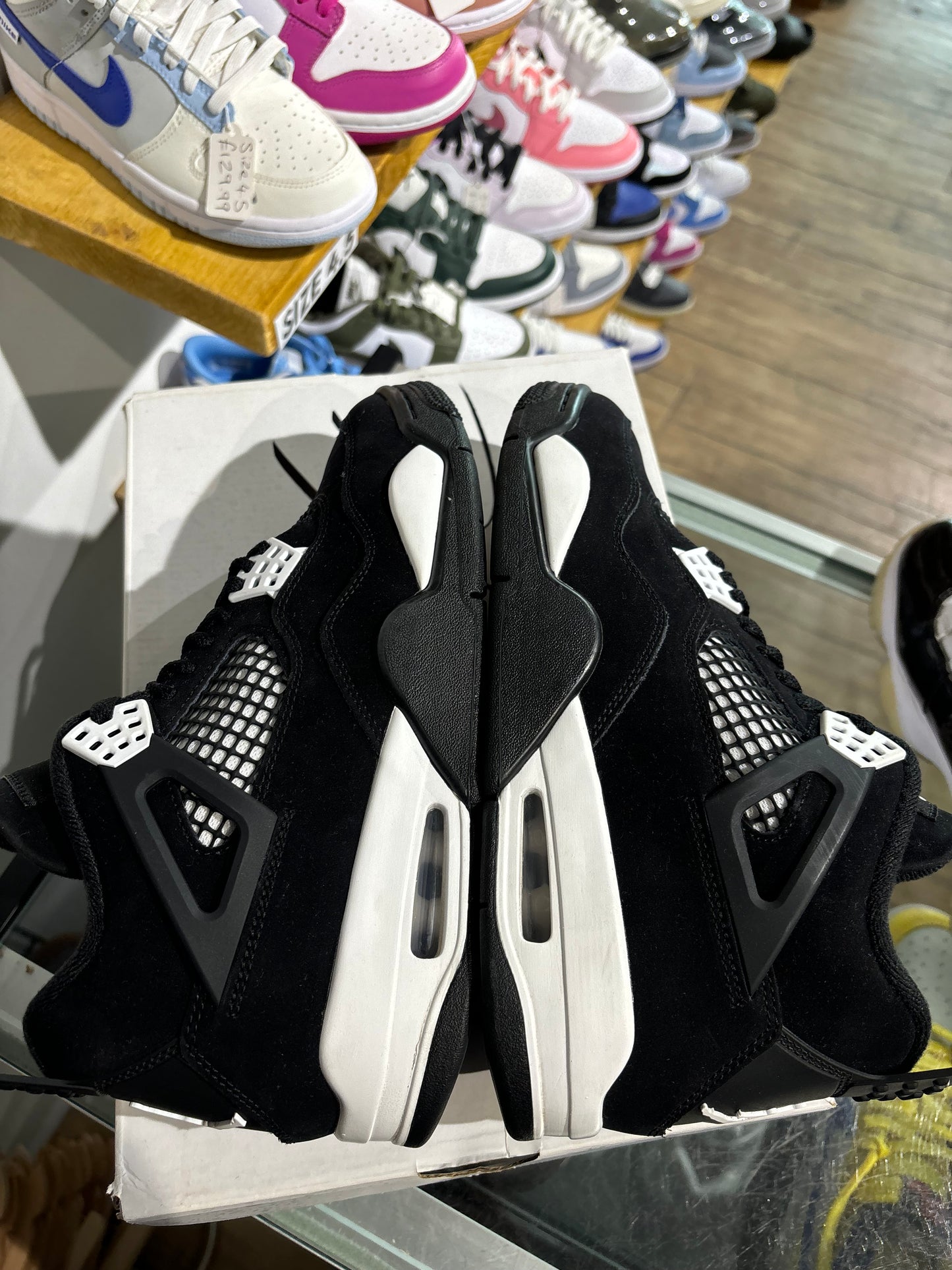 Jordan 4 White Thunder UK 6.5