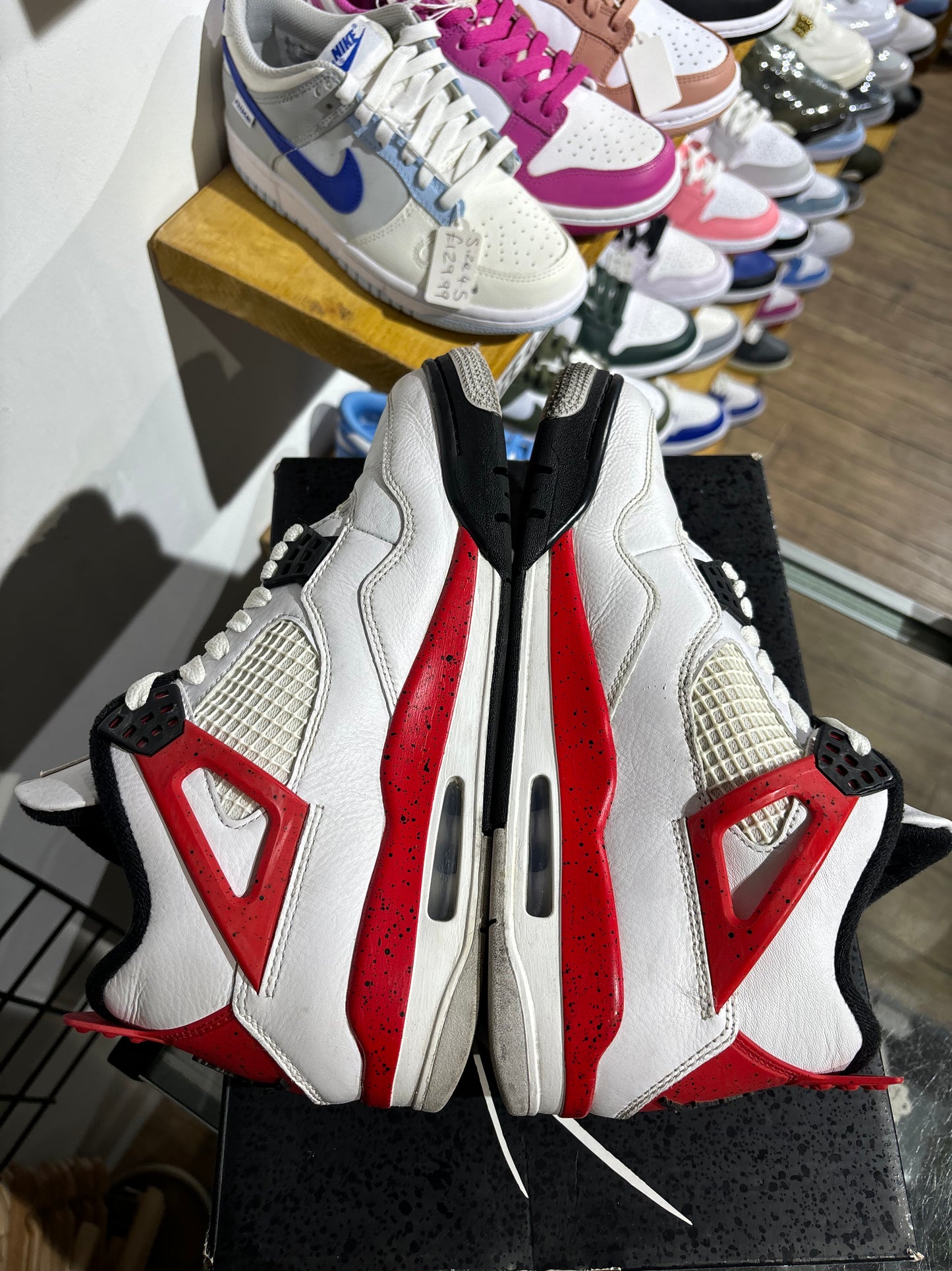 Jordan 4 Red Cement UK 7
