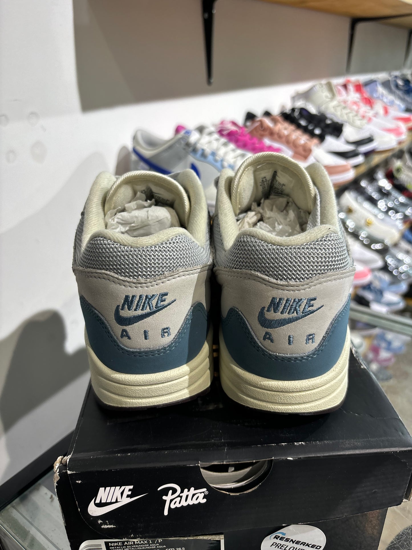 Air Max 1 Patta Aqua UK 7.5