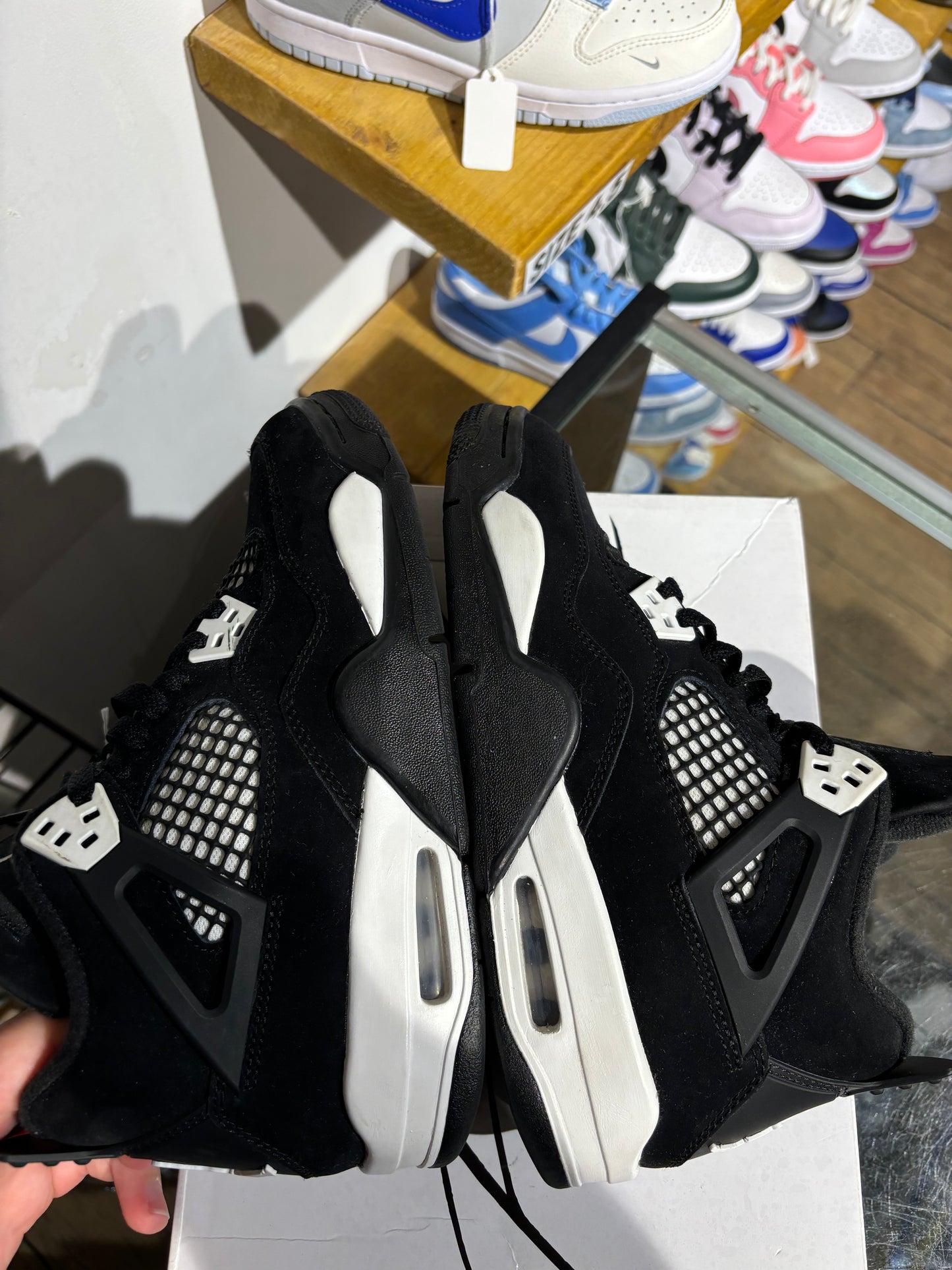 Jordan 4 White Thunder UK 5.5 (GS)