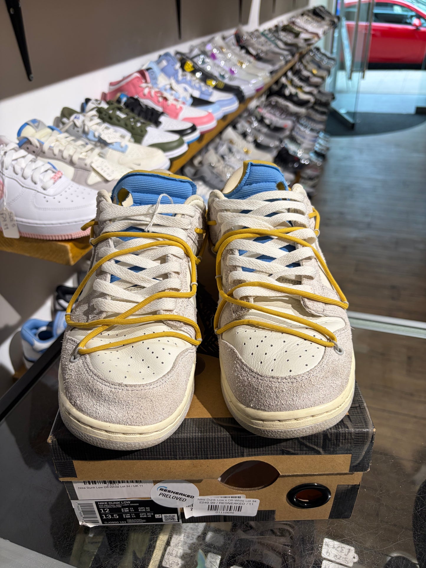 Nike Dunk Low x Off-White Lot 34