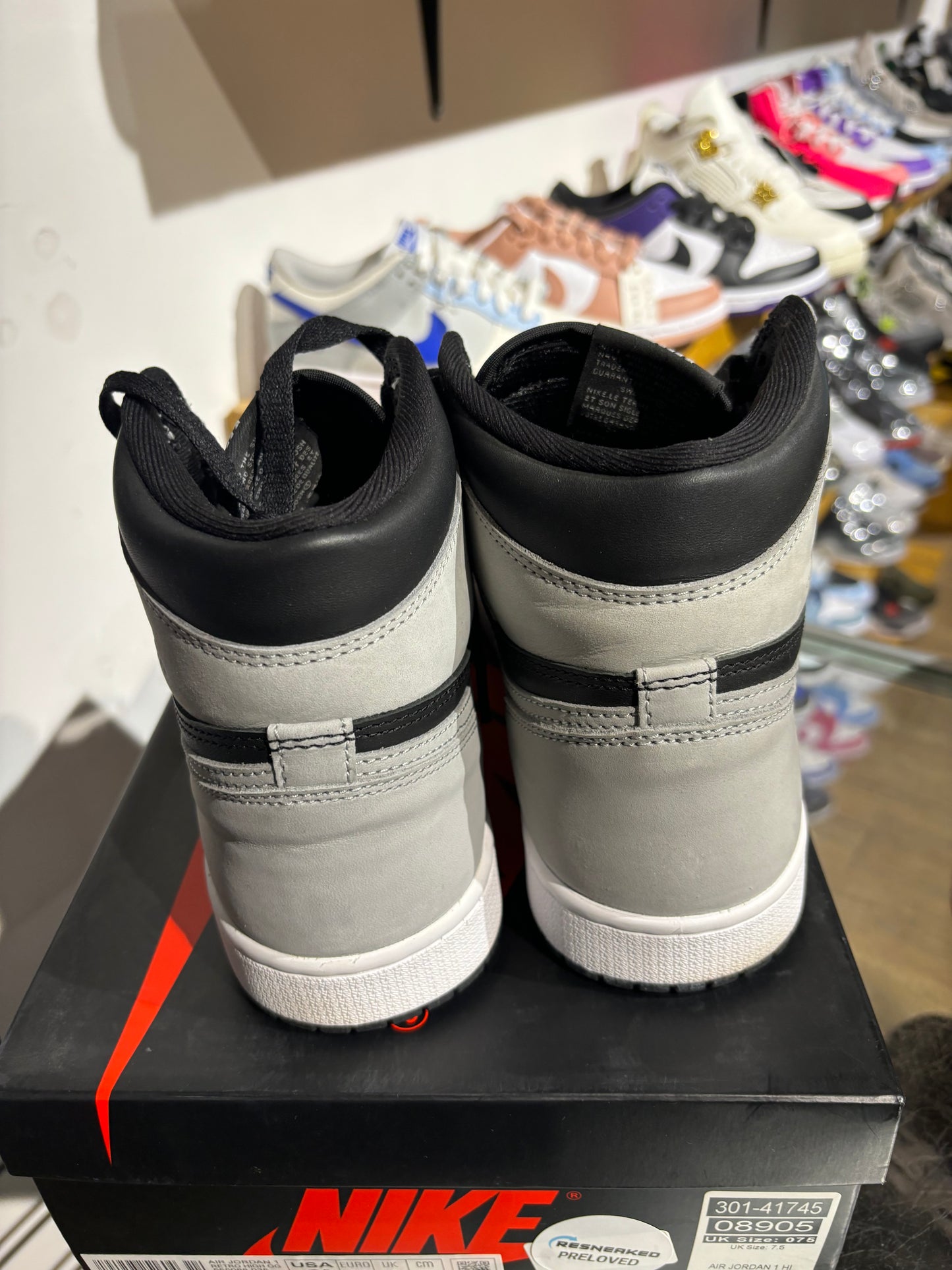 Air Jordan 1 Retro High OG Shadow 2.0 UK 7.5
