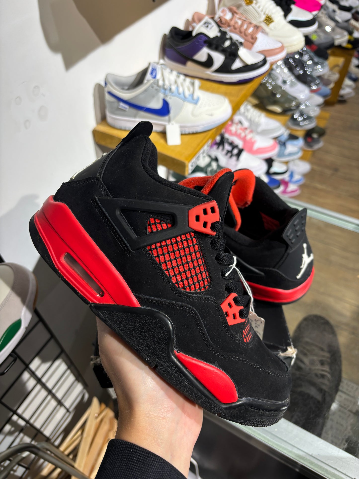 Jordan 4 Red Thunder UK 6 (GS)